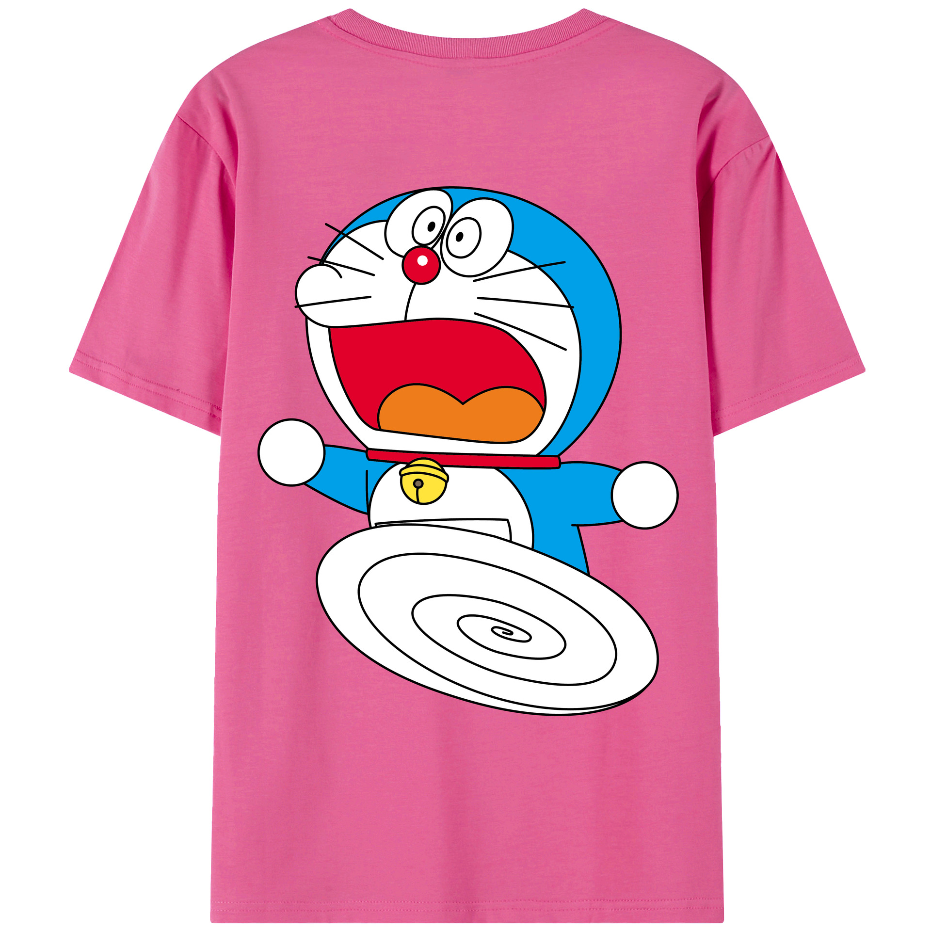 （画像用） ドラえもん Doraemon レディース半袖Tシャツ(バックプリント)