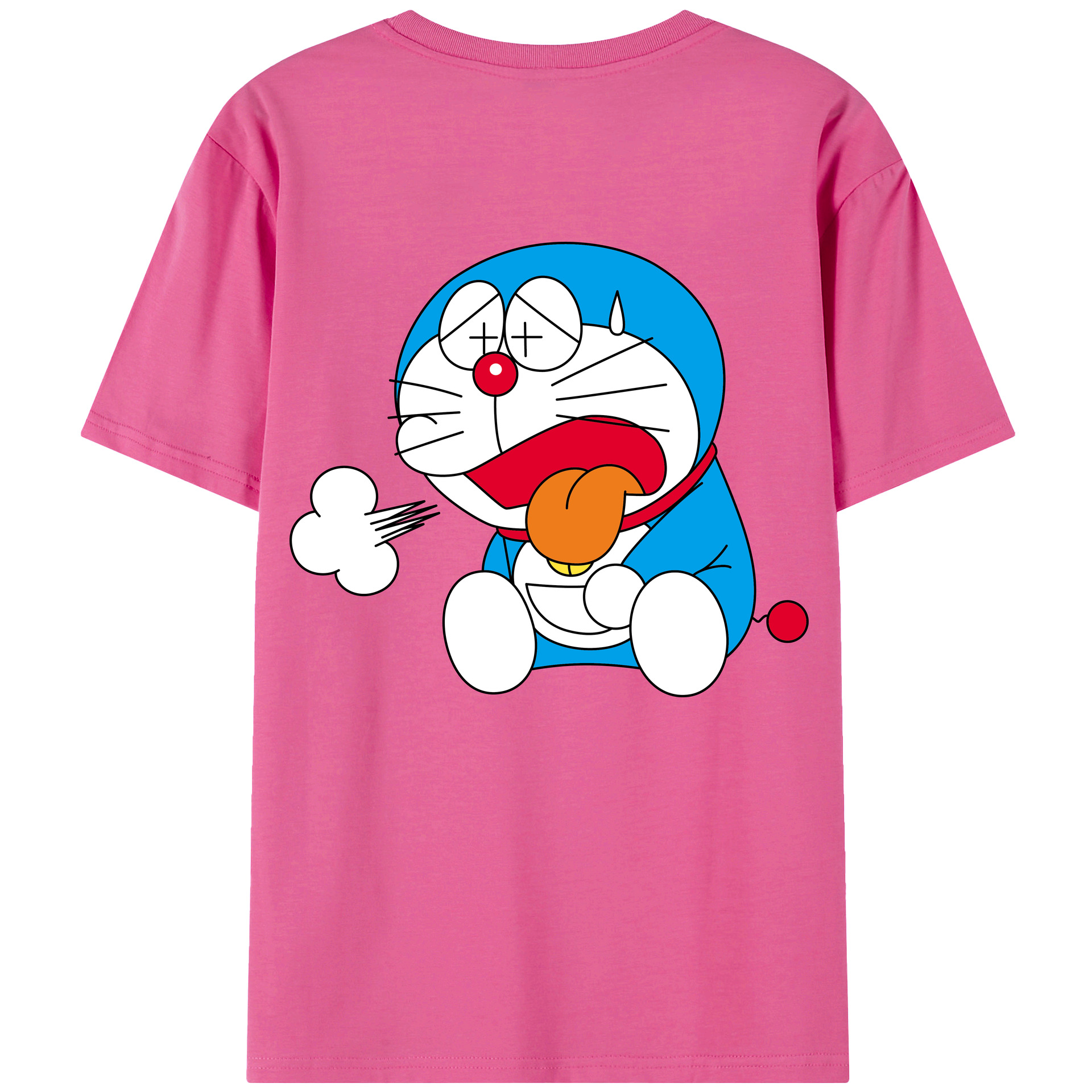 （画像用） ドラえもん Doraemon レディース半袖Tシャツ(バックプリント)