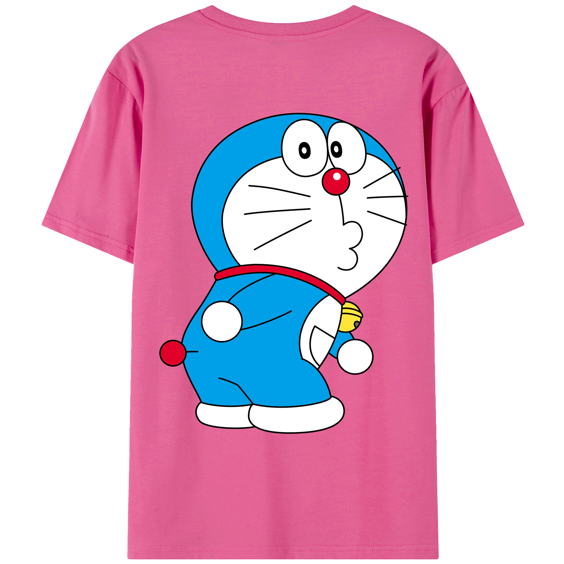 （画像用） ドラえもん Doraemon レディース半袖Tシャツ(バックプリント)
