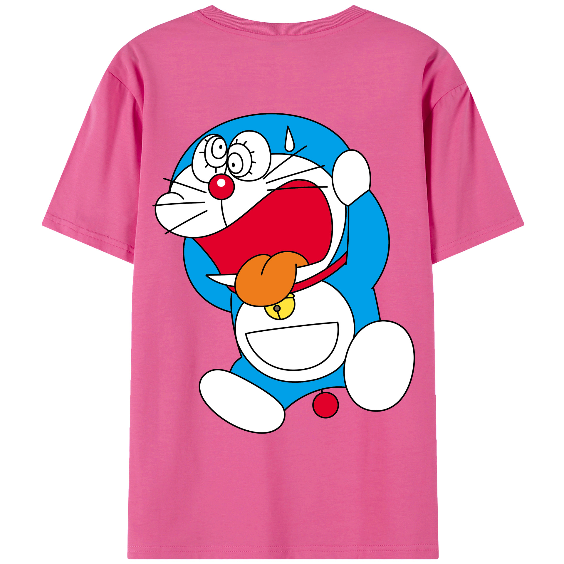 （画像用） ドラえもん Doraemon レディース半袖Tシャツ(バックプリント)