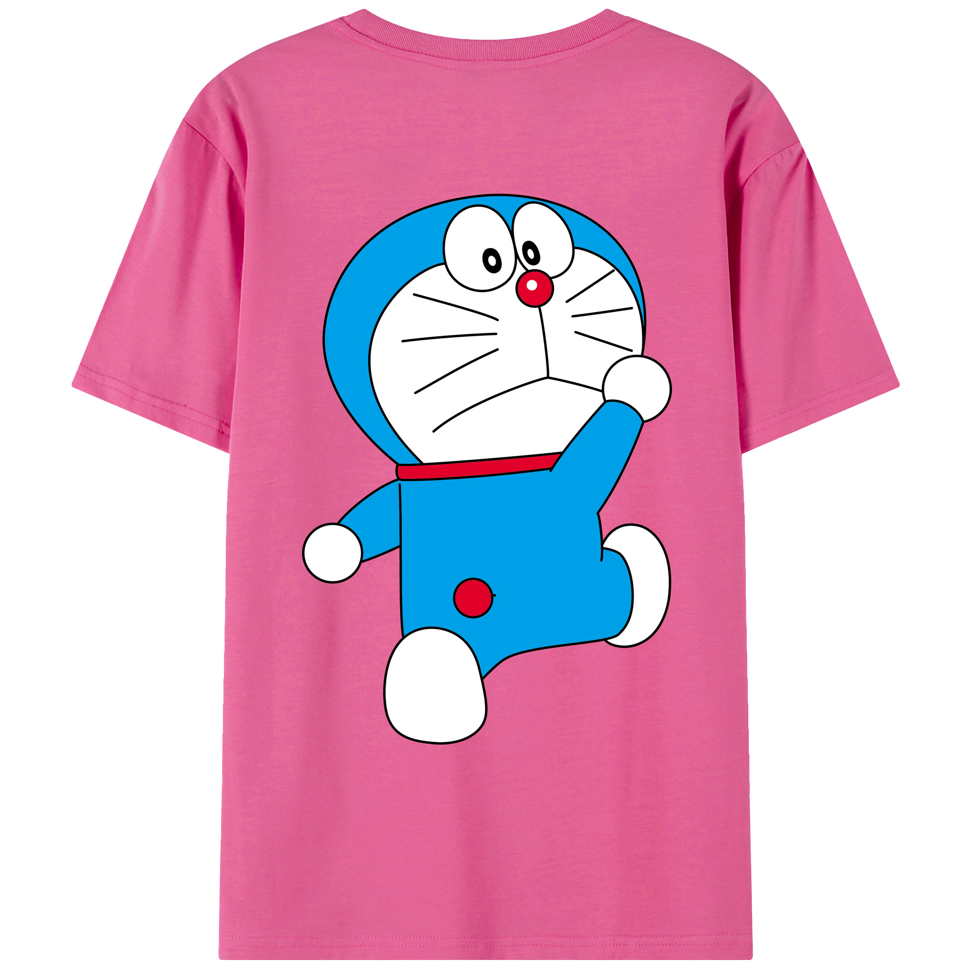 （画像用） ドラえもん Doraemon レディース半袖Tシャツ(バックプリント)