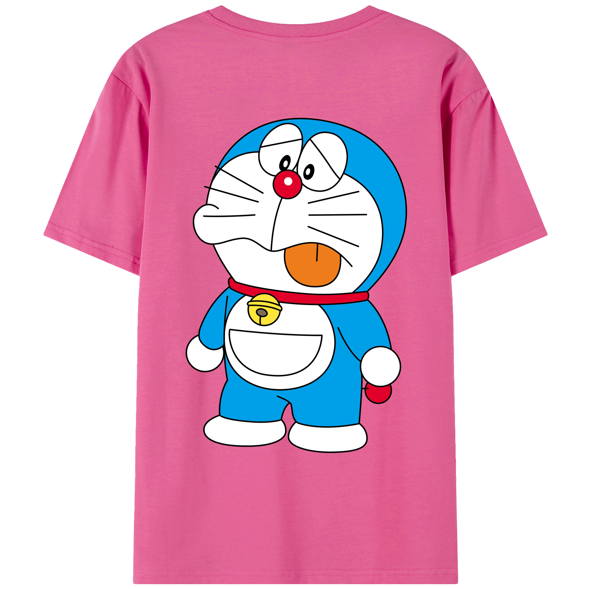 （画像用） ドラえもん Doraemon レディース半袖Tシャツ(バックプリント)