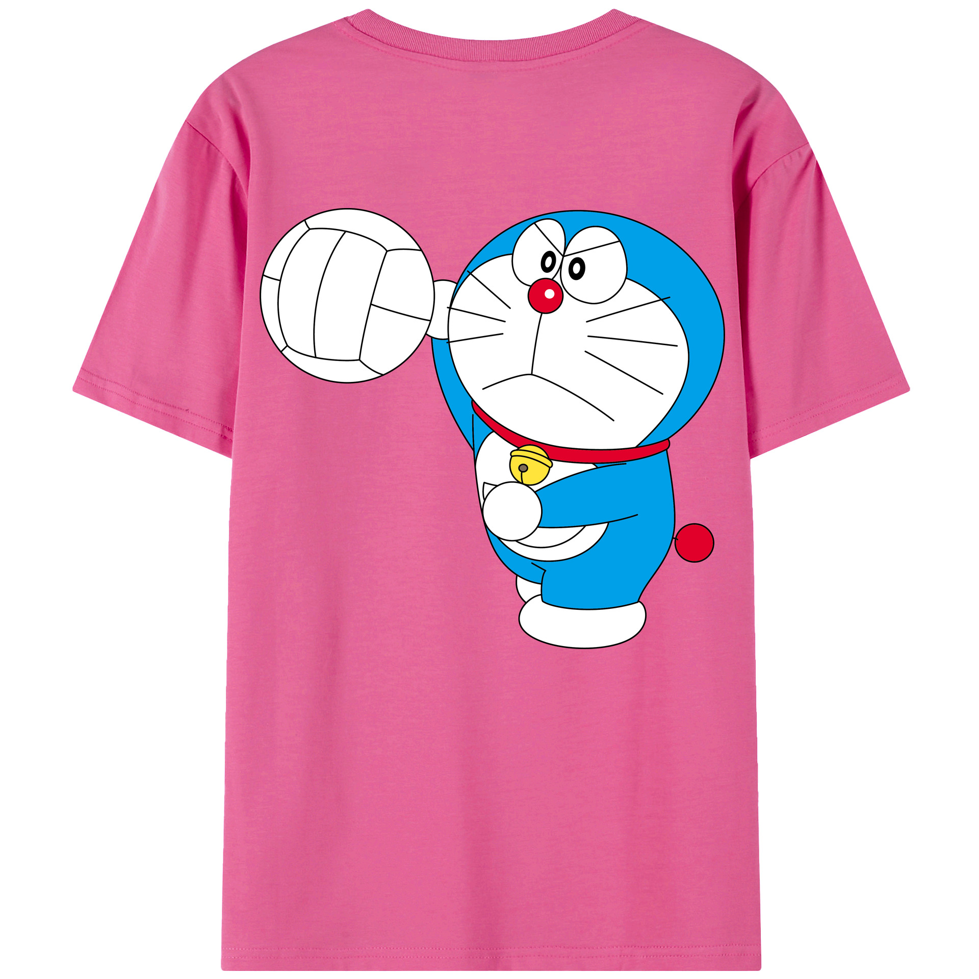 （画像用） ドラえもん Doraemon レディース半袖Tシャツ(バックプリント)
