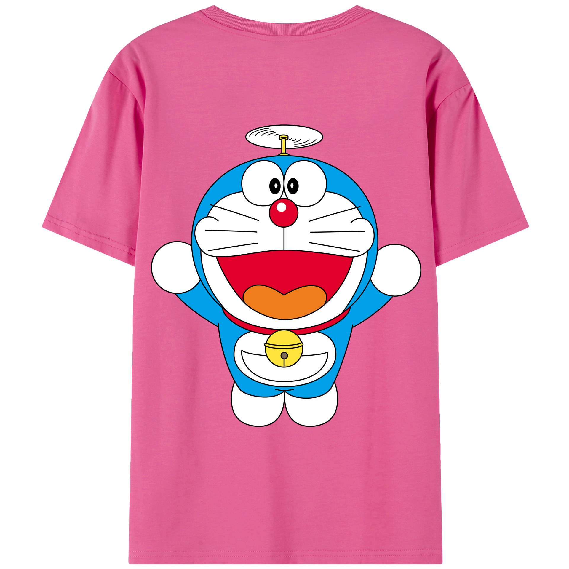 （画像用） ドラえもん Doraemon レディース半袖Tシャツ(バックプリント)