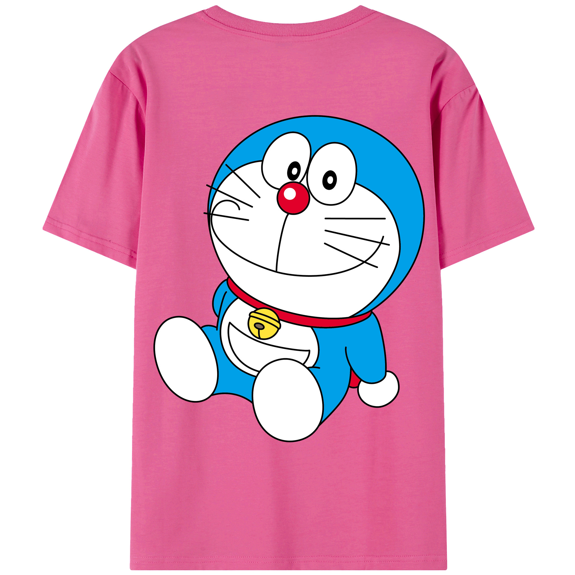 （画像用） ドラえもん Doraemon レディース半袖Tシャツ(バックプリント)