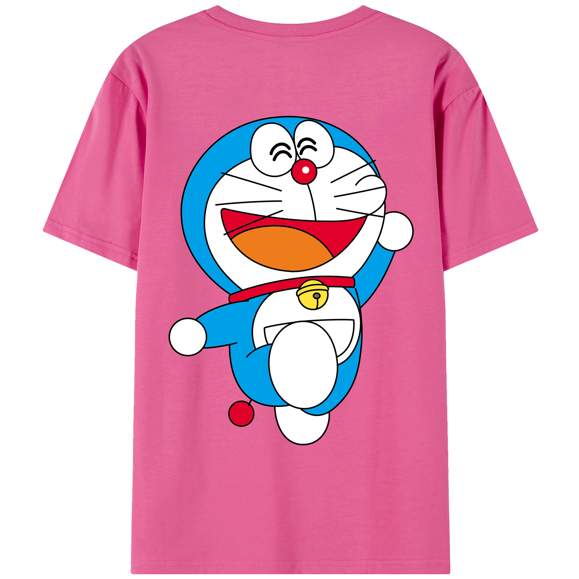 （画像用） ドラえもん Doraemon レディース半袖Tシャツ(バックプリント)