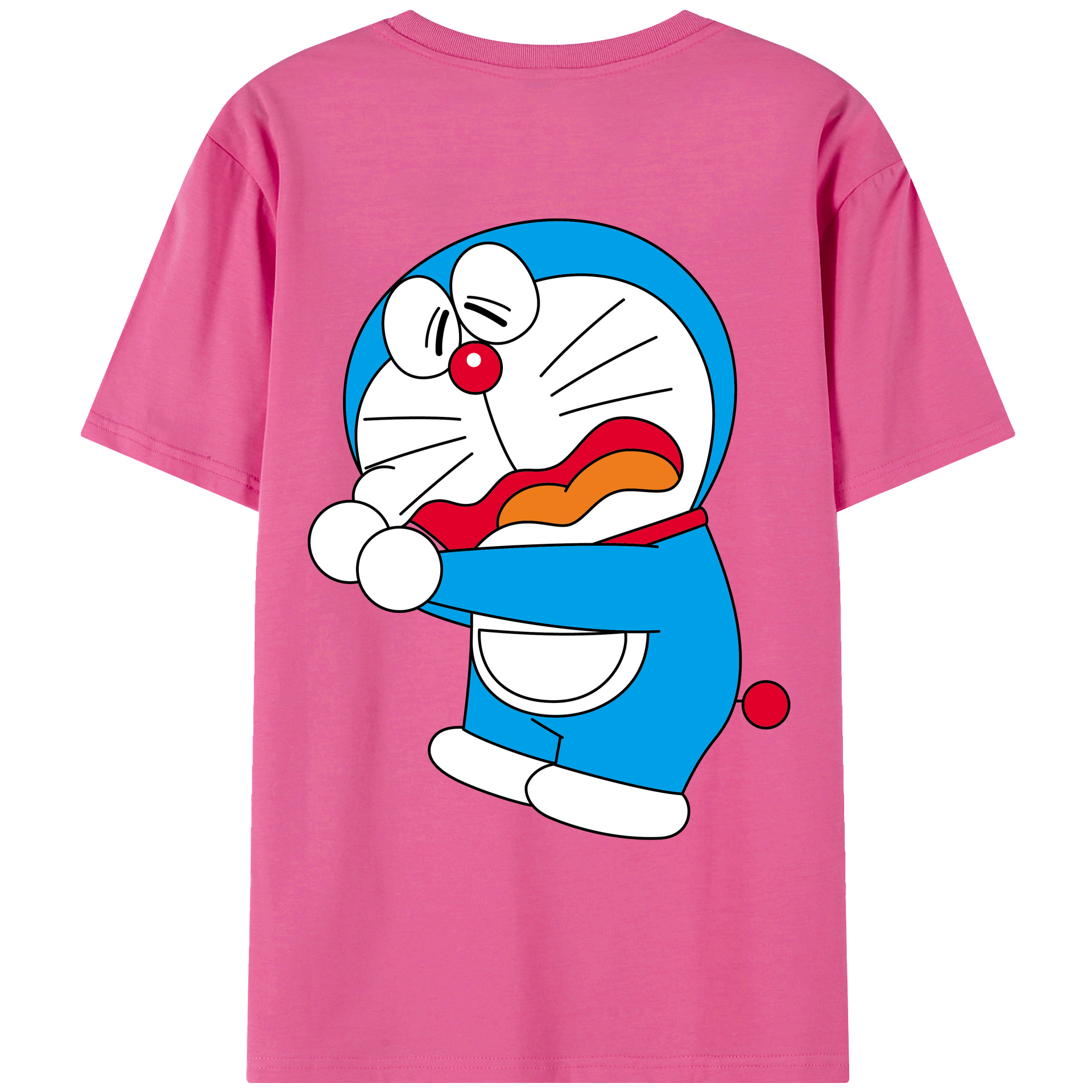（画像用） ドラえもん Doraemon レディース半袖Tシャツ(バックプリント)