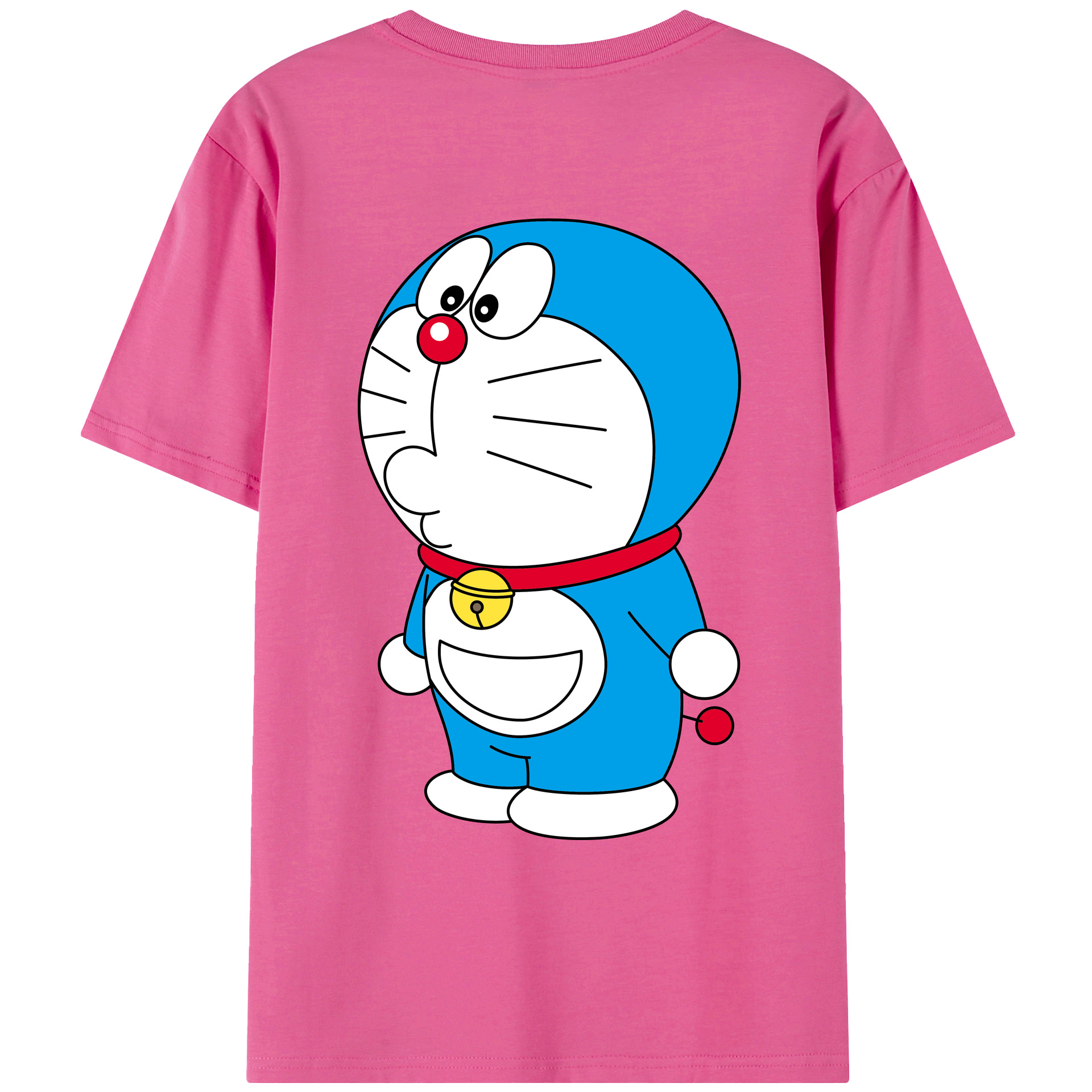 （画像用） ドラえもん Doraemon レディース半袖Tシャツ(バックプリント)