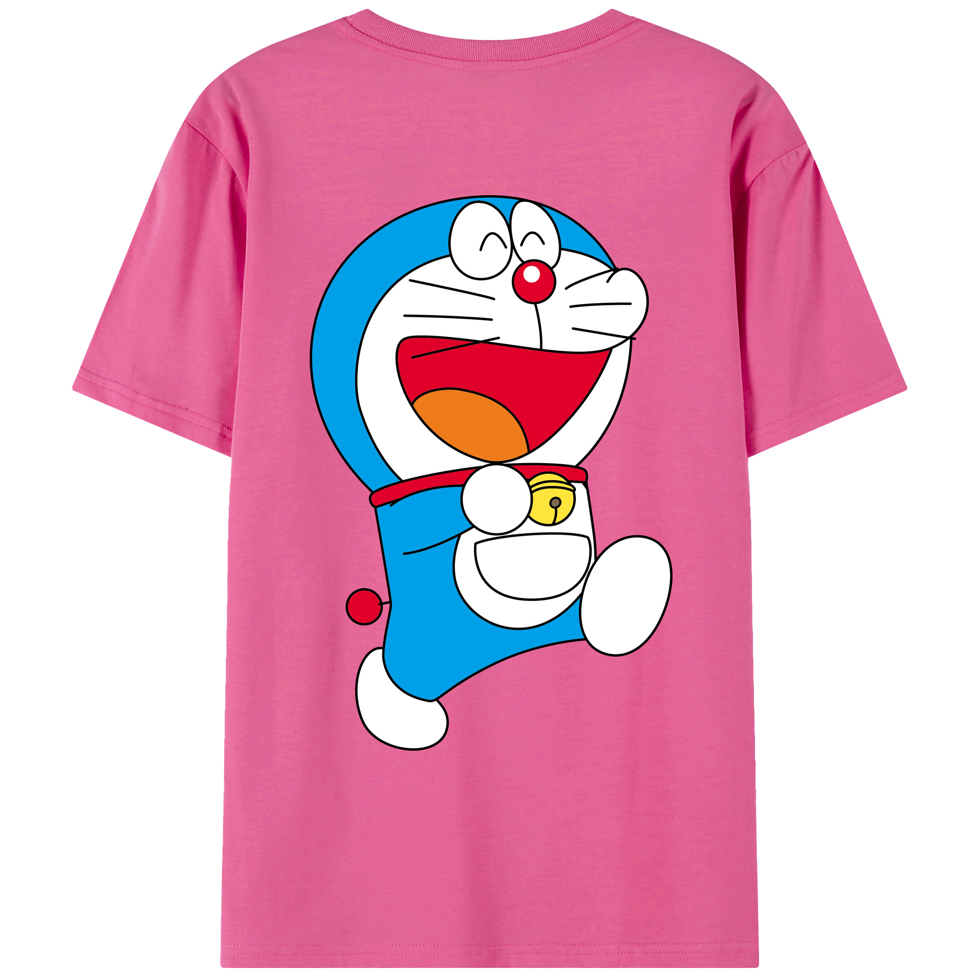 （画像用） ドラえもん Doraemon レディース半袖Tシャツ(バックプリント)