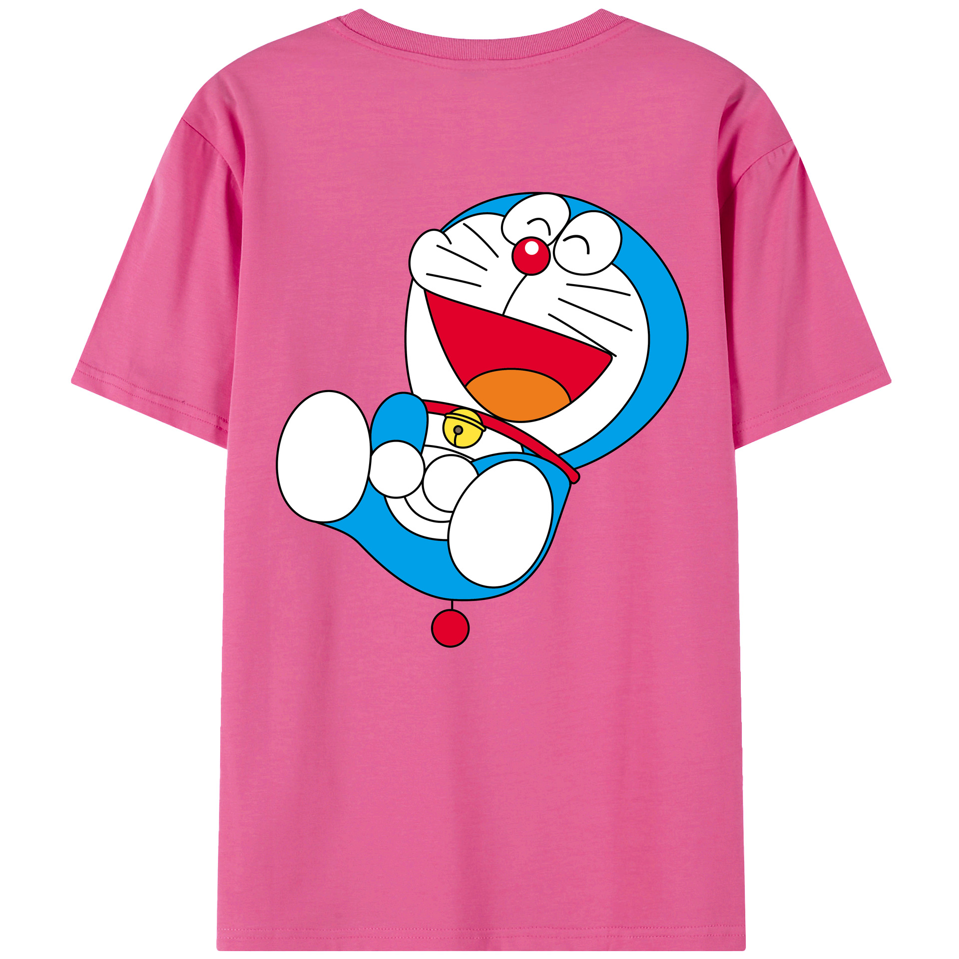 （画像用） ドラえもん Doraemon レディース半袖Tシャツ(バックプリント)