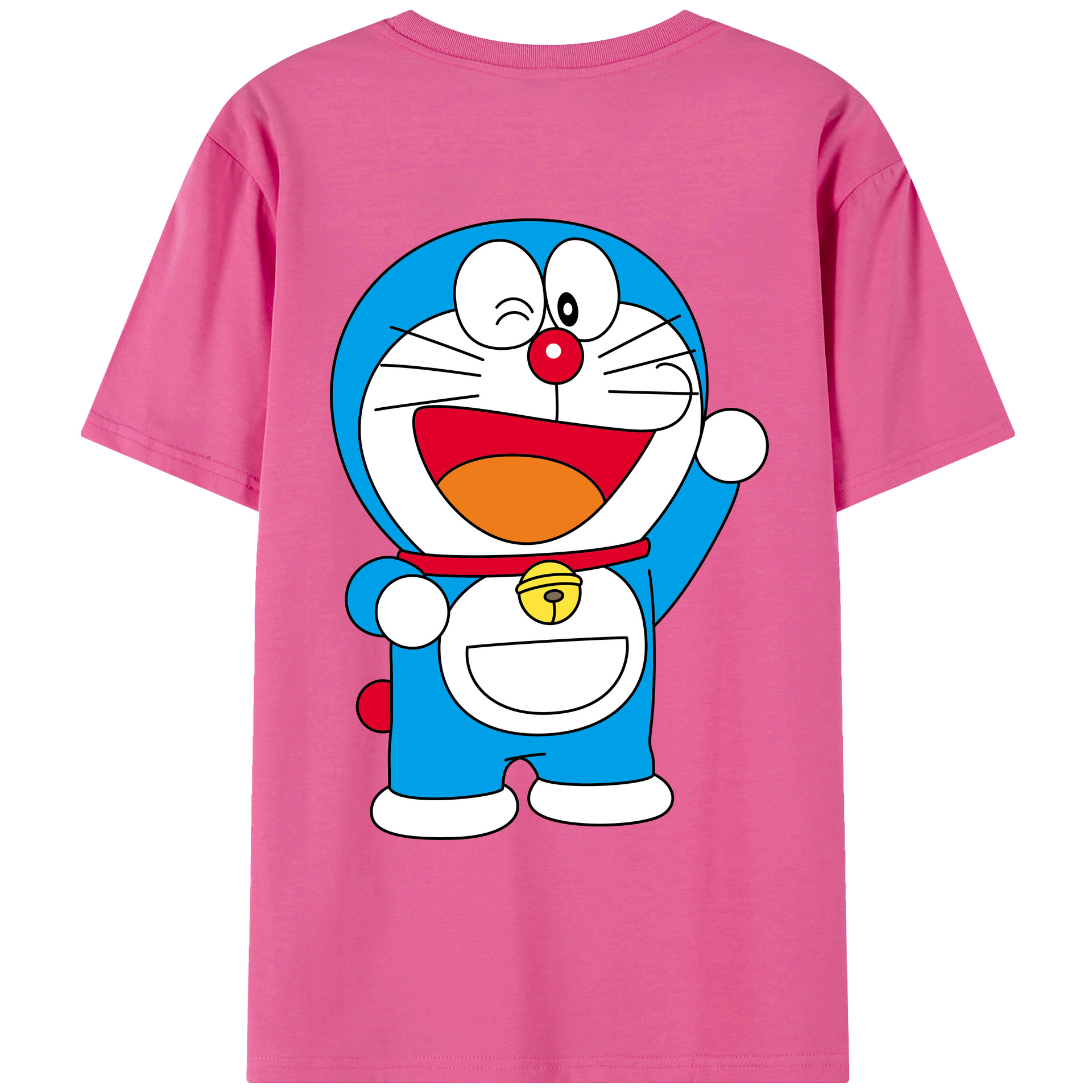 （画像用） ドラえもん Doraemon レディース半袖Tシャツ(バックプリント)