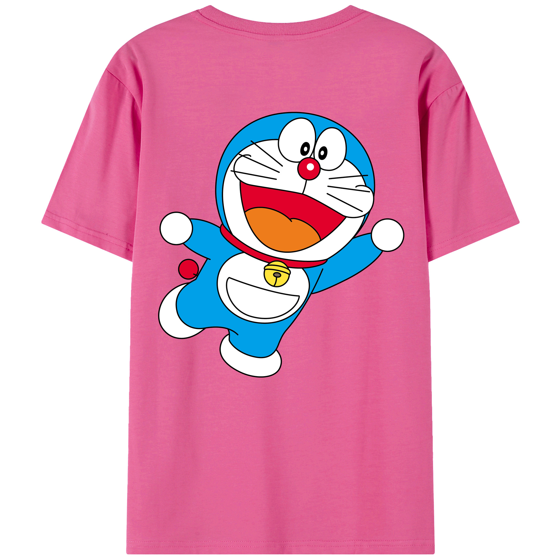 （画像用） ドラえもん Doraemon レディース半袖Tシャツ(バックプリント)
