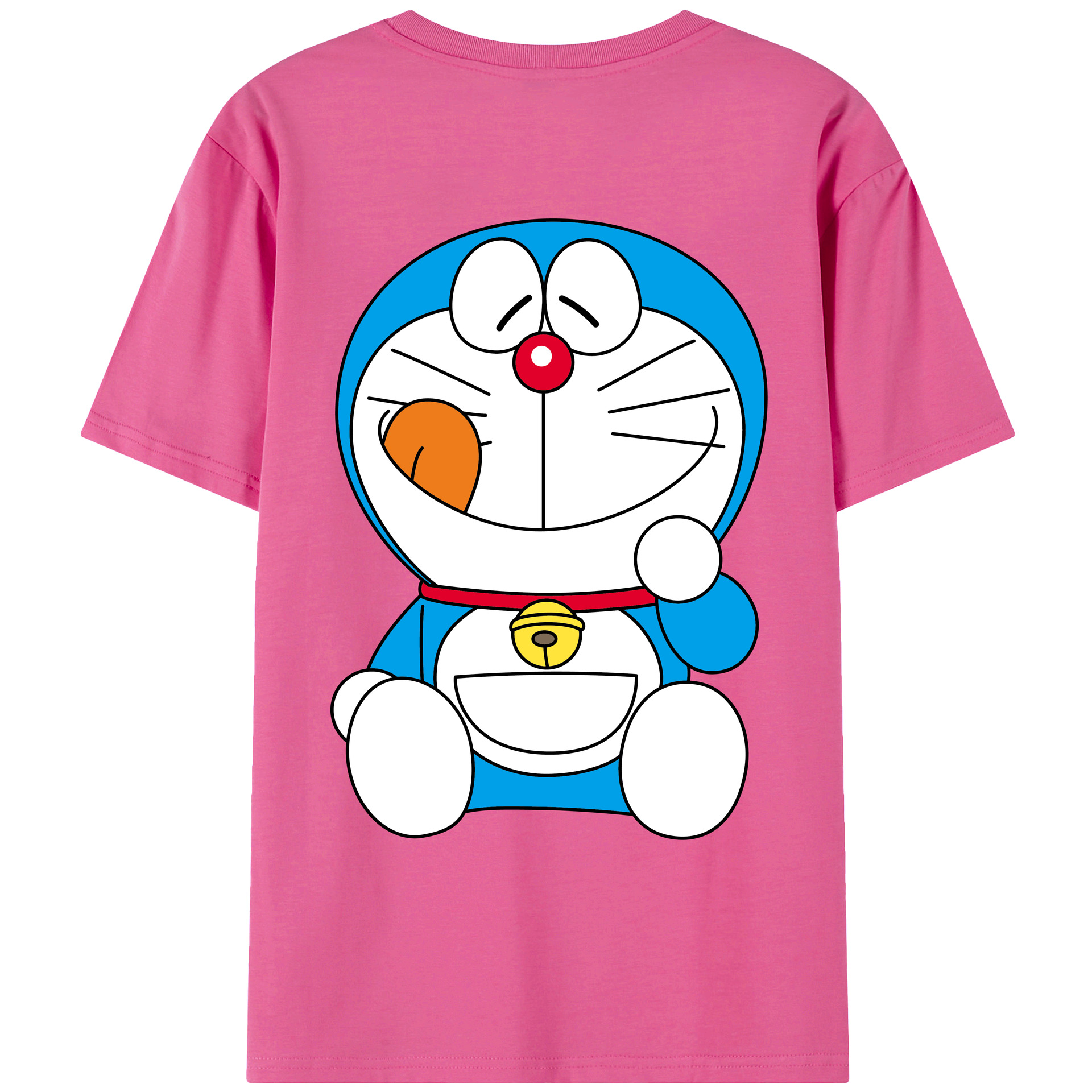（画像用） ドラえもん Doraemon レディース半袖Tシャツ(バックプリント)