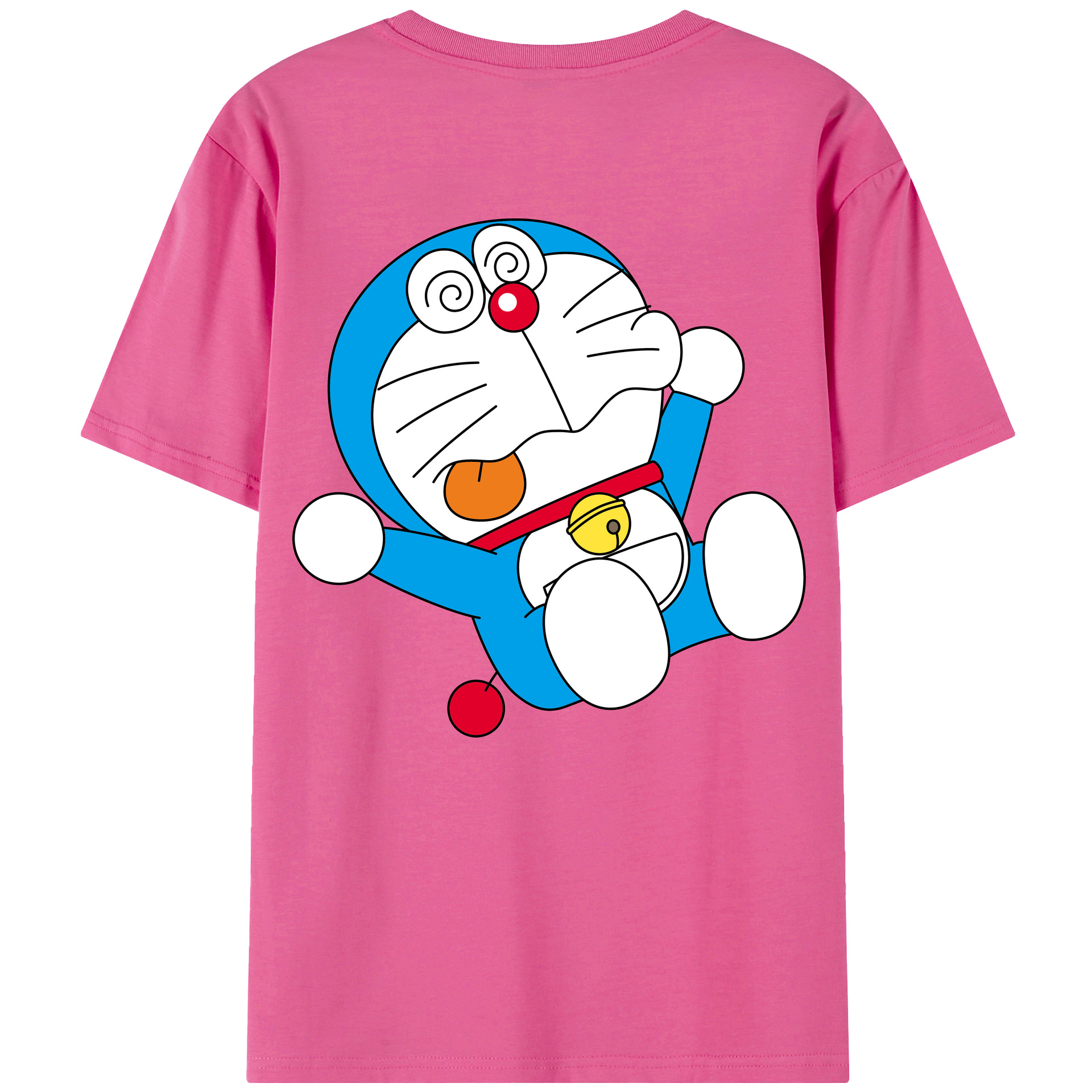 （画像用） ドラえもん Doraemon レディース半袖Tシャツ(バックプリント)