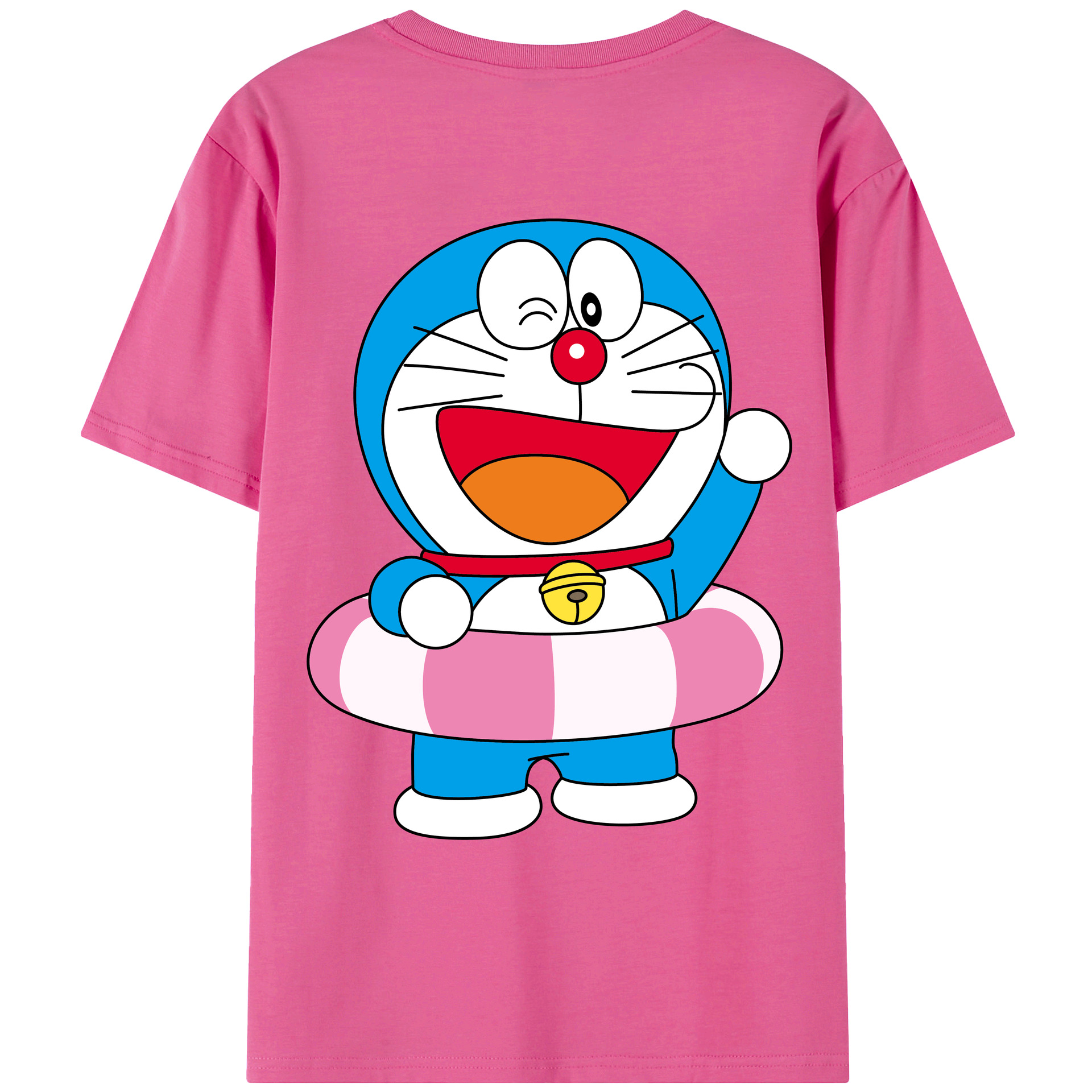 （画像用） ドラえもん Doraemon レディース半袖Tシャツ(バックプリント)
