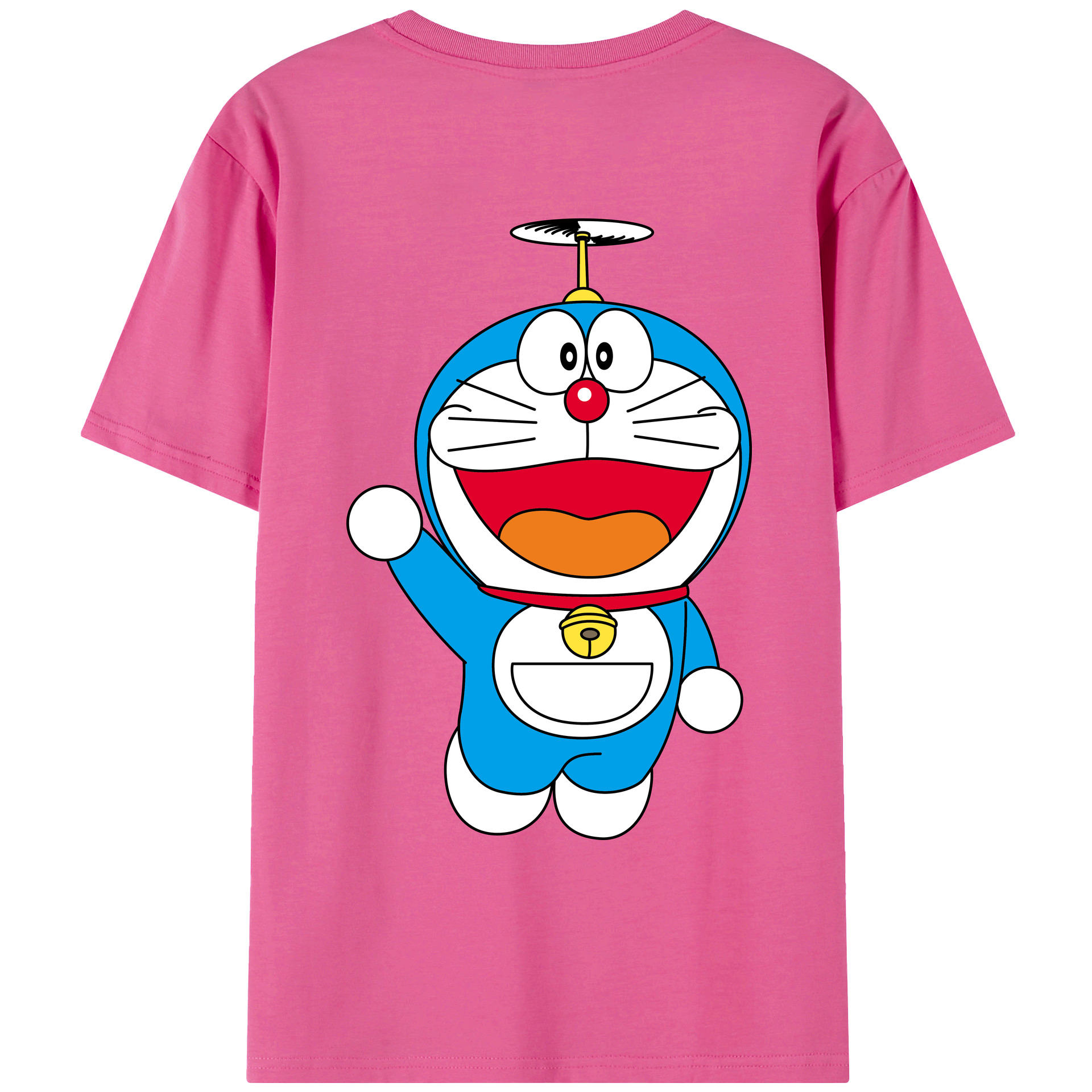 （画像用） ドラえもん Doraemon レディース半袖Tシャツ(バックプリント)