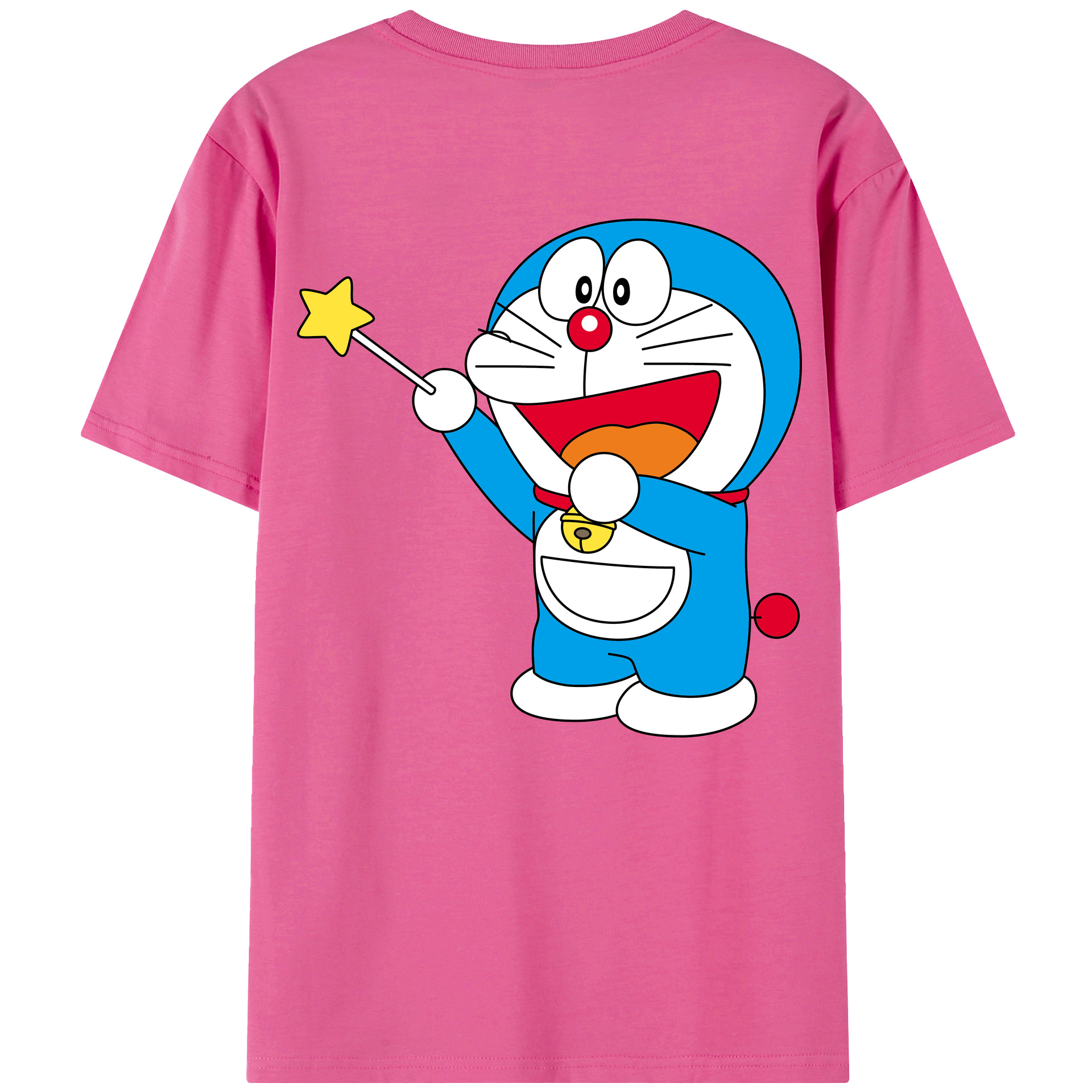 （画像用） ドラえもん Doraemon レディース半袖Tシャツ(バックプリント)