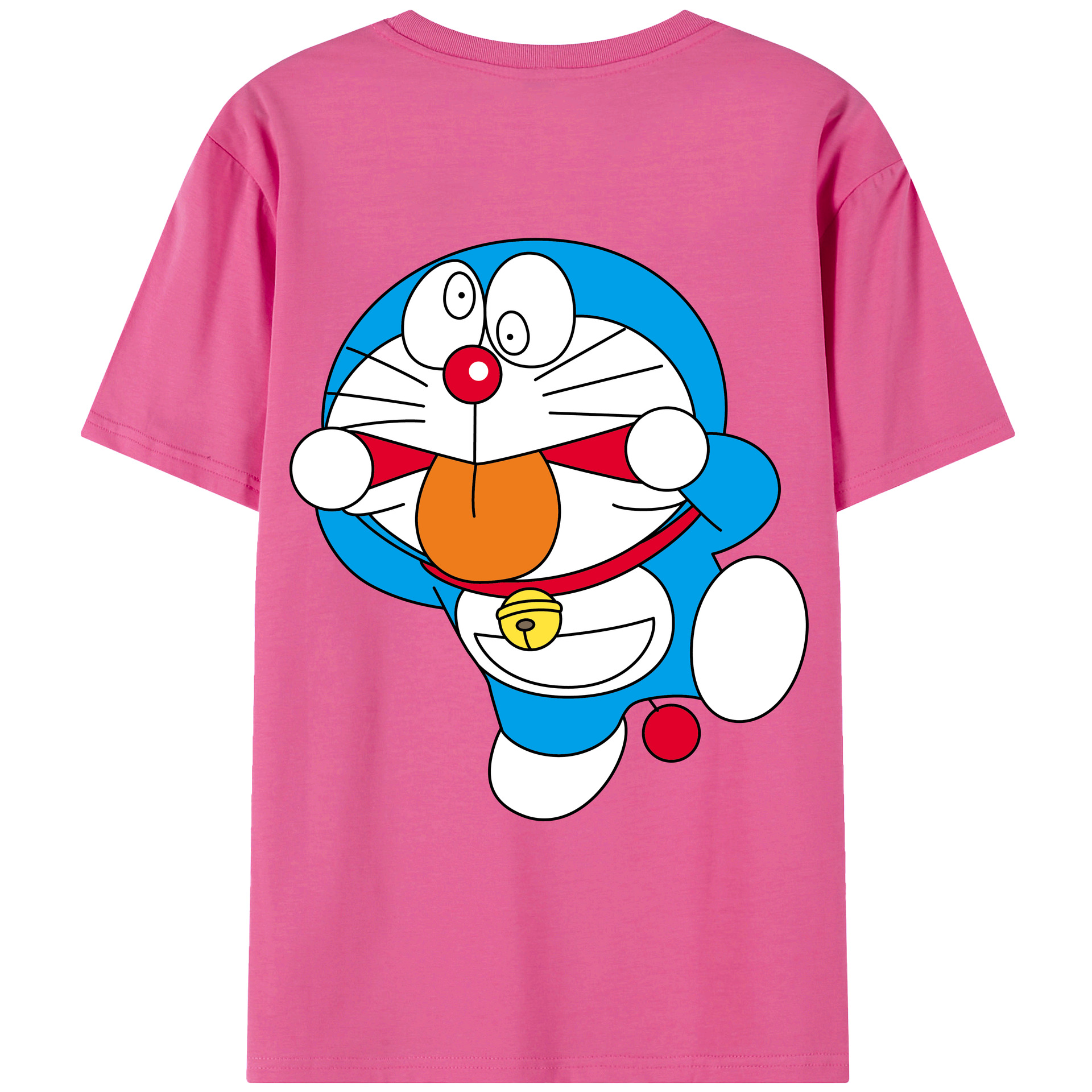 （画像用） ドラえもん Doraemon レディース半袖Tシャツ(バックプリント)