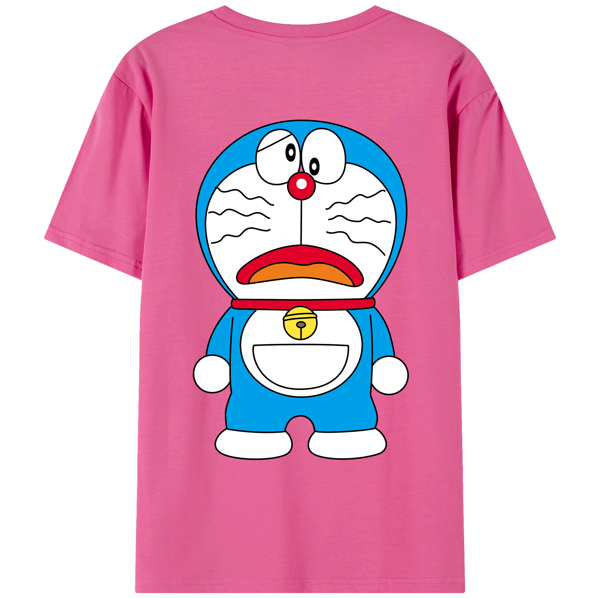 （画像用） ドラえもん Doraemon レディース半袖Tシャツ(バックプリント)