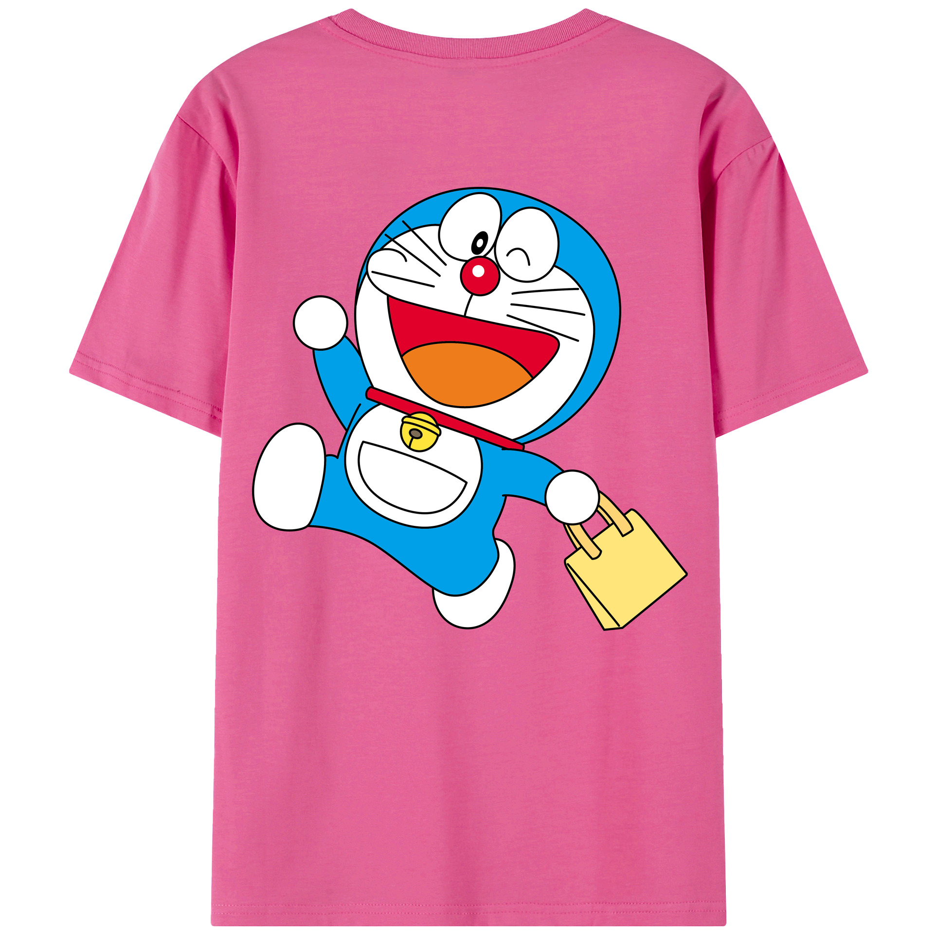 （画像用） ドラえもん Doraemon レディース半袖Tシャツ(バックプリント)