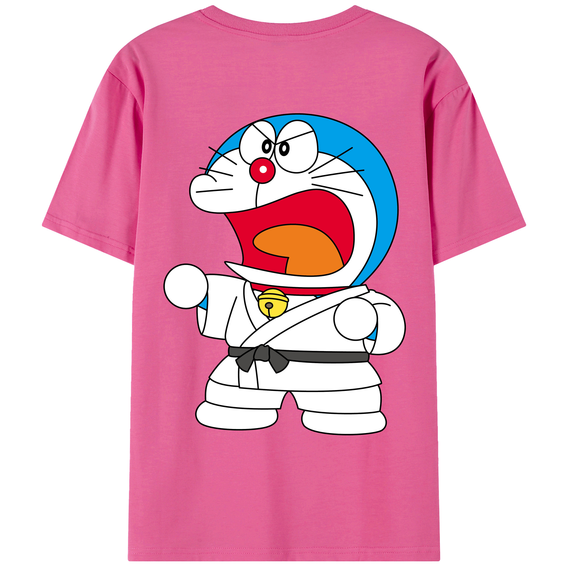 （画像用） ドラえもん Doraemon レディース半袖Tシャツ(バックプリント)