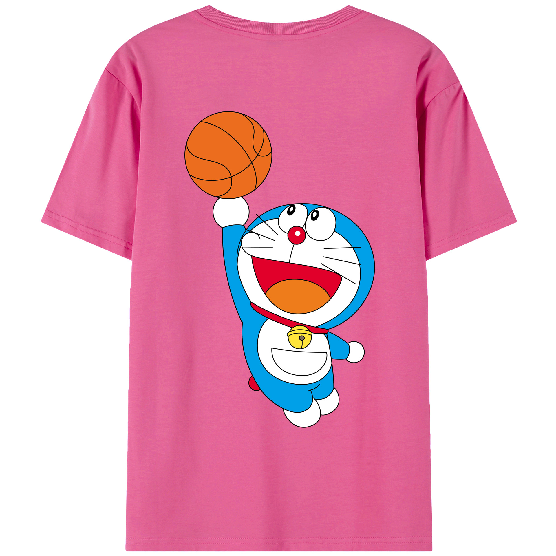 （画像用） ドラえもん Doraemon レディース半袖Tシャツ(バックプリント)