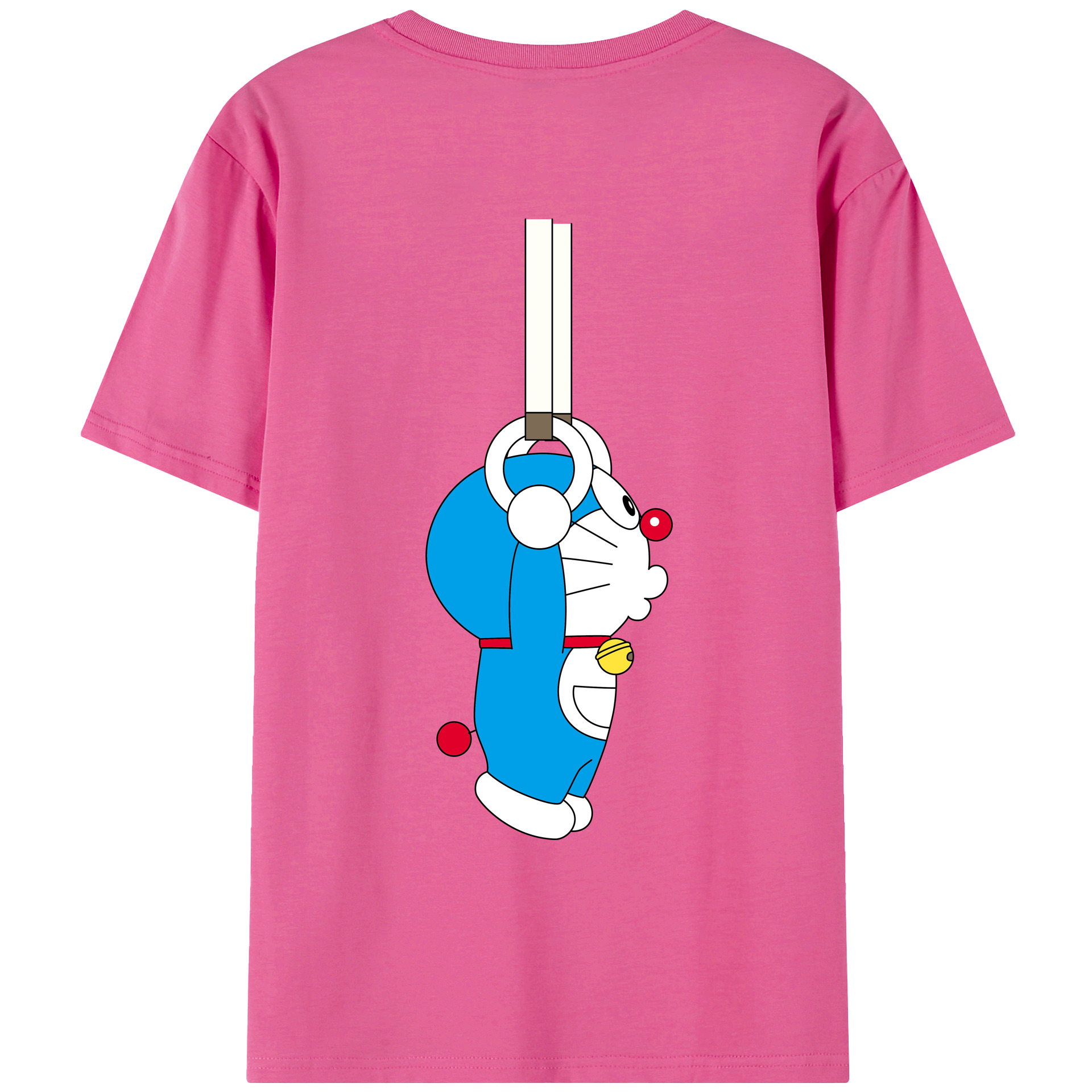 （画像用） ドラえもん Doraemon レディース半袖Tシャツ(バックプリント)