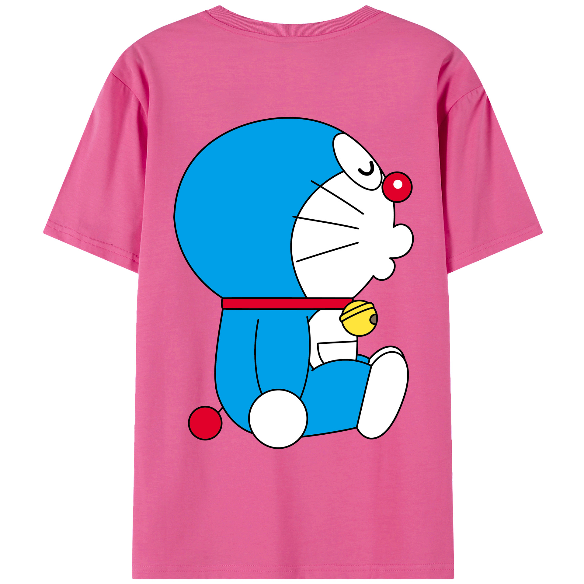 （画像用） ドラえもん Doraemon レディース半袖Tシャツ(バックプリント)