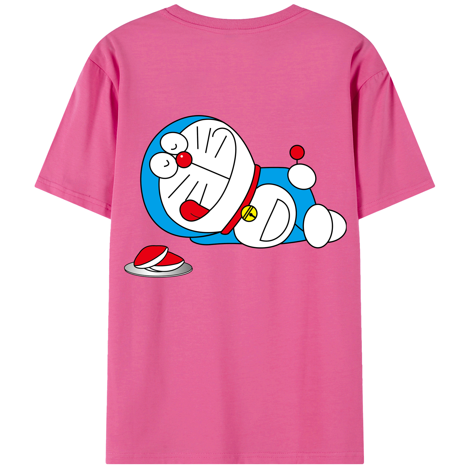 （画像用） ドラえもん Doraemon レディース半袖Tシャツ(バックプリント)