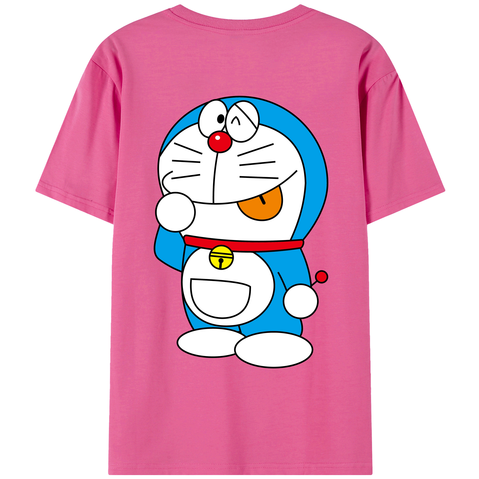 （画像用） ドラえもん Doraemon レディース半袖Tシャツ(バックプリント)