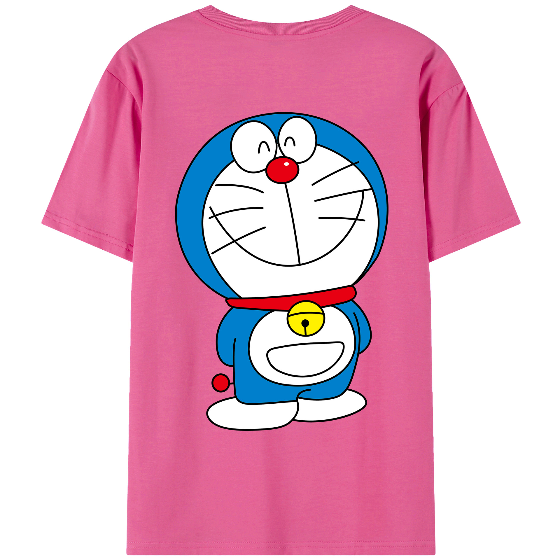 （画像用） ドラえもん Doraemon レディース半袖Tシャツ(バックプリント)