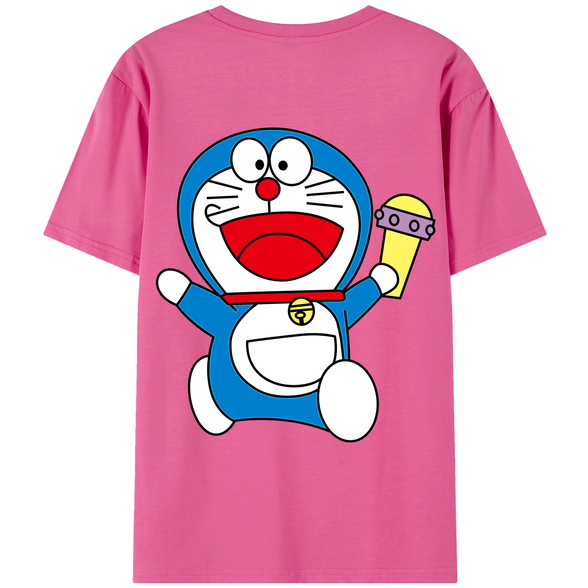 （画像用） ドラえもん Doraemon レディース半袖Tシャツ(バックプリント)
