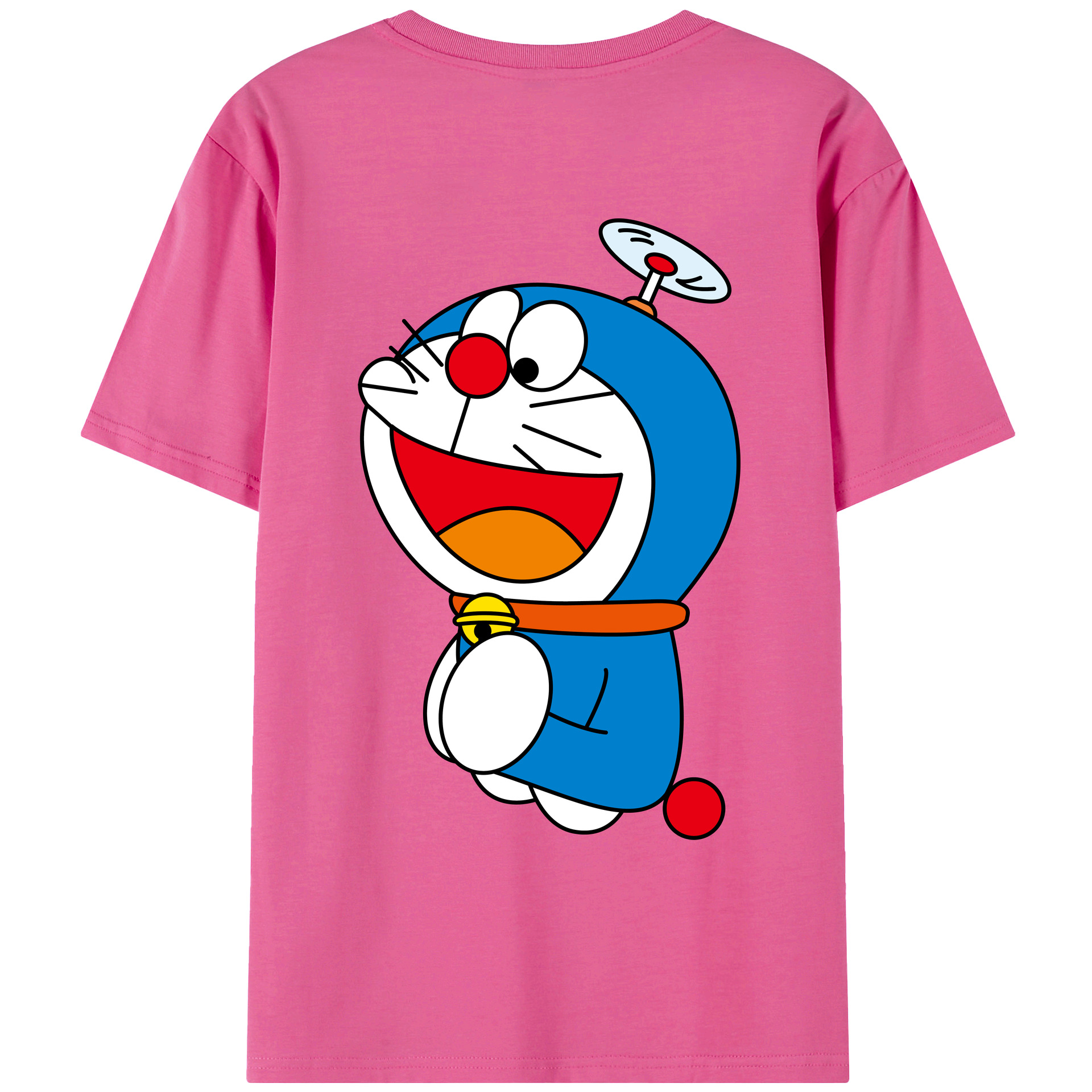 （画像用） ドラえもん Doraemon レディース半袖Tシャツ(バックプリント)