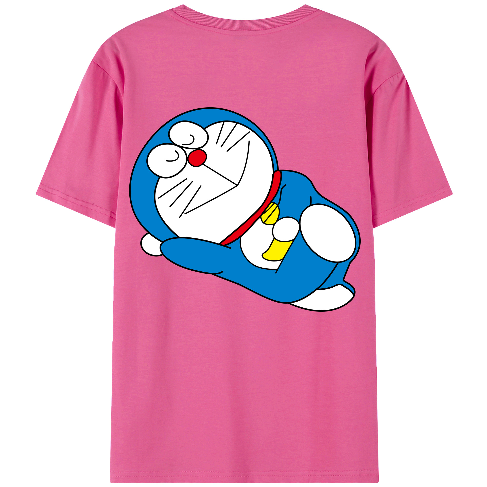 （画像用） ドラえもん Doraemon レディース半袖Tシャツ(バックプリント)