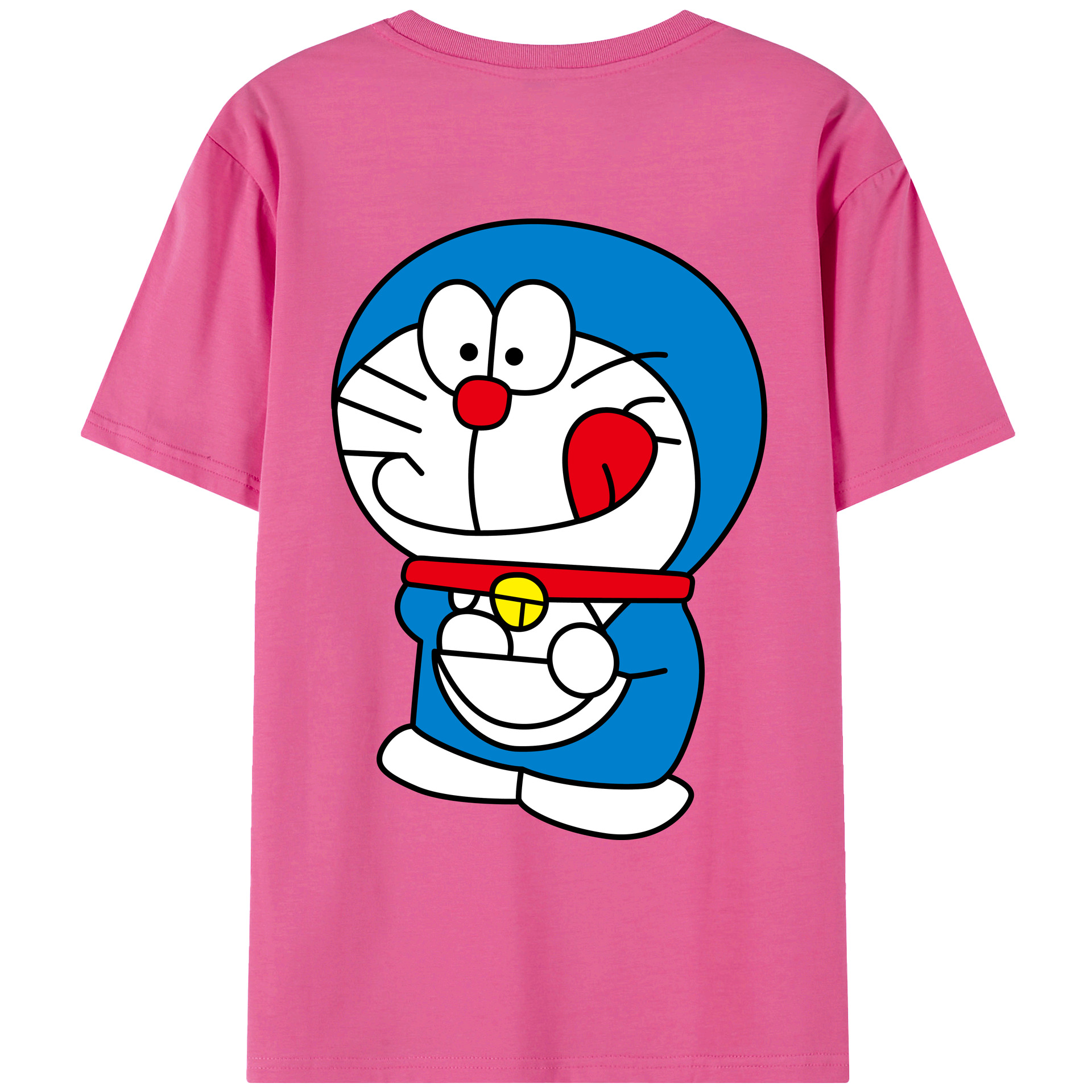 （画像用） ドラえもん Doraemon レディース半袖Tシャツ(バックプリント)
