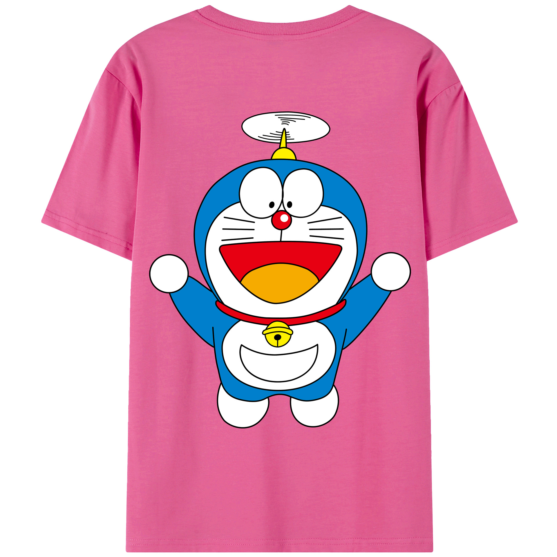 （画像用） ドラえもん Doraemon レディース半袖Tシャツ(バックプリント)