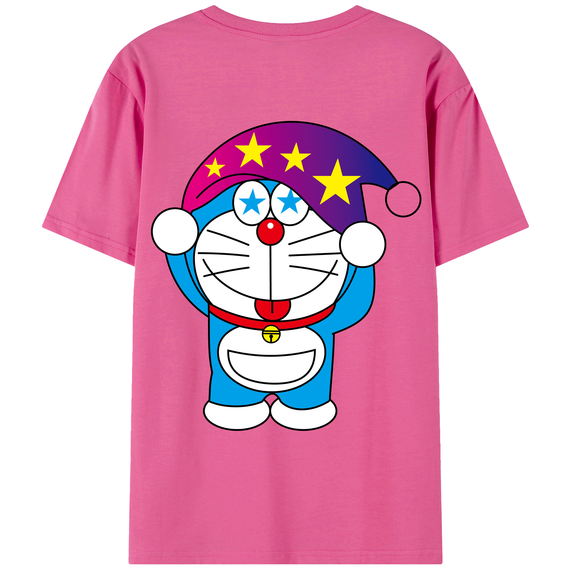 （画像用） ドラえもん Doraemon レディース半袖Tシャツ(バックプリント)
