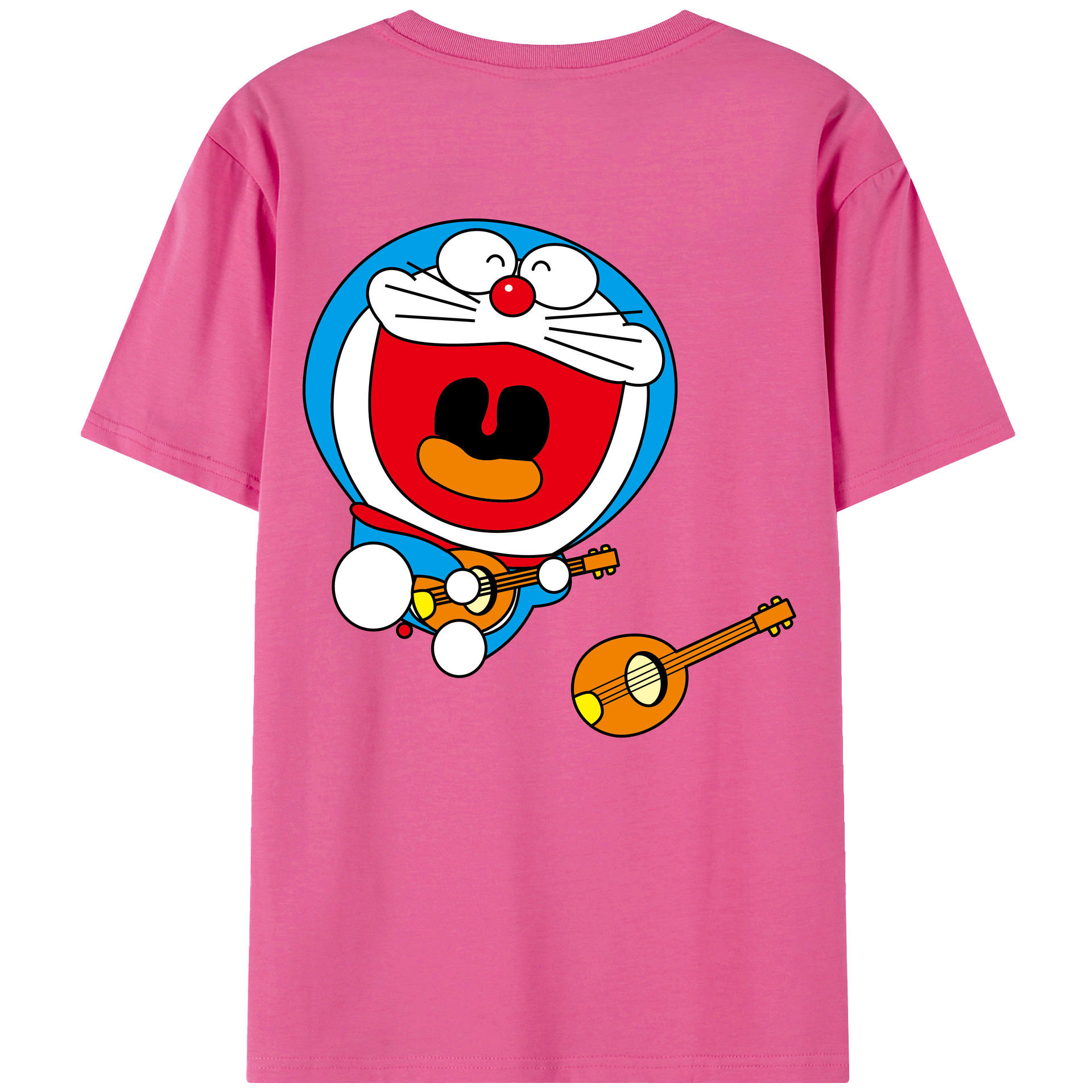 （画像用） ドラえもん Doraemon レディース半袖Tシャツ(バックプリント)