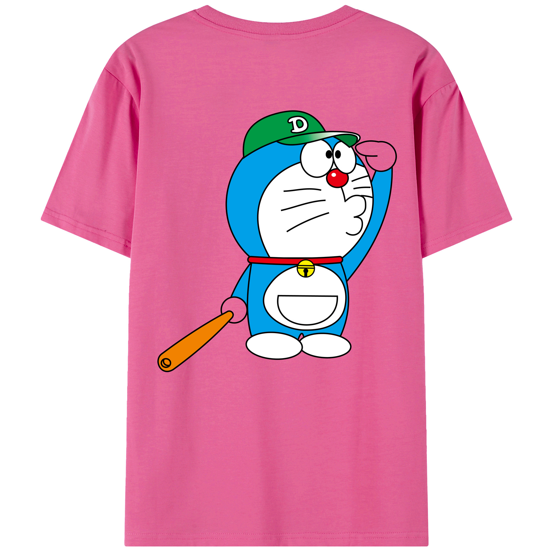 （画像用） ドラえもん Doraemon レディース半袖Tシャツ(バックプリント)