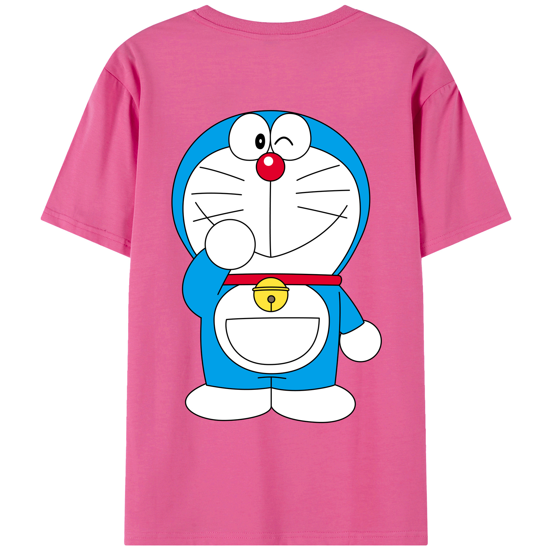 （画像用） ドラえもん Doraemon レディース半袖Tシャツ(バックプリント)