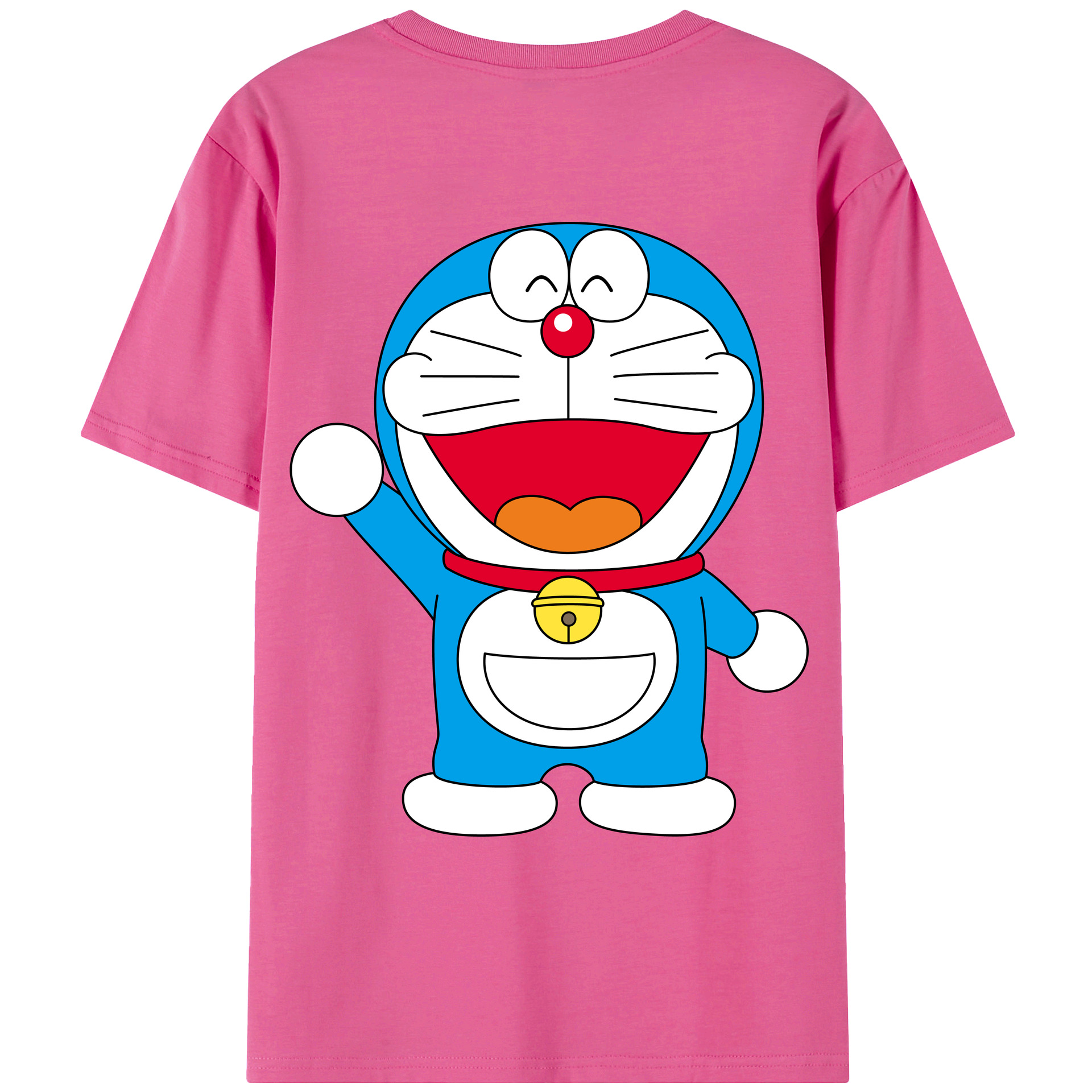 （画像用） ドラえもん Doraemon レディース半袖Tシャツ(バックプリント)