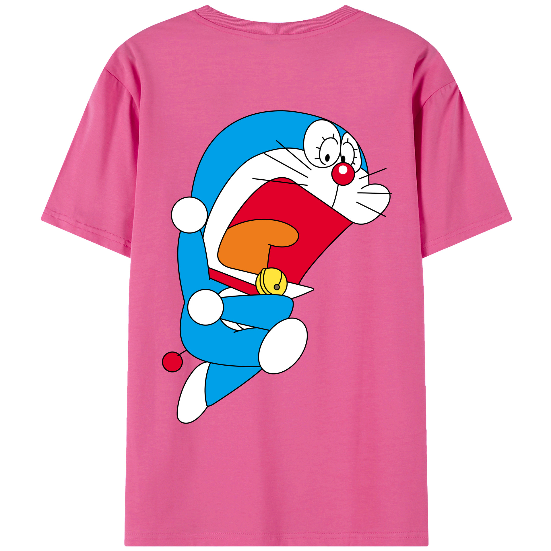 （画像用） ドラえもん Doraemon レディース半袖Tシャツ(バックプリント)