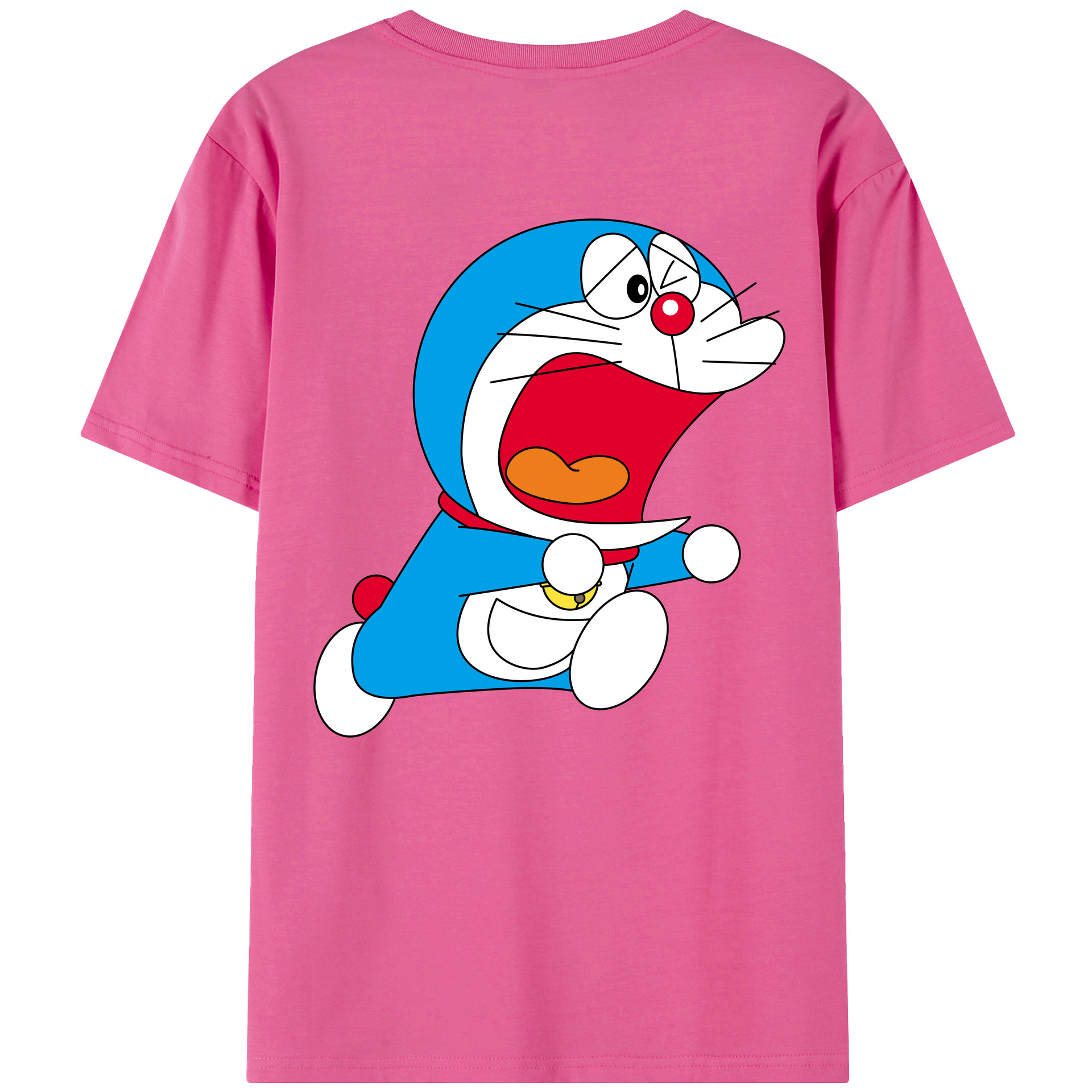 （画像用） ドラえもん Doraemon レディース半袖Tシャツ(バックプリント)