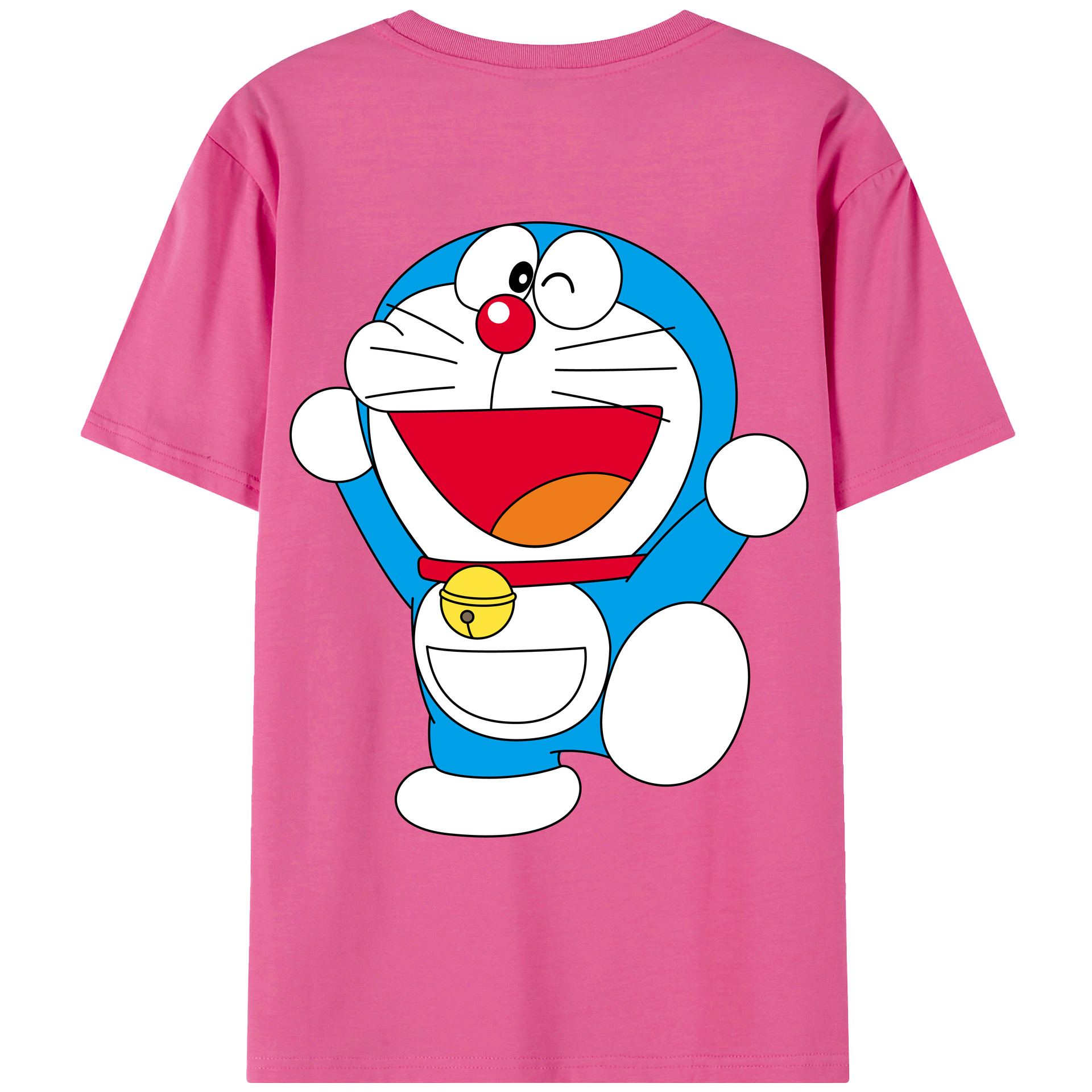 （画像用） ドラえもん Doraemon レディース半袖Tシャツ(バックプリント)