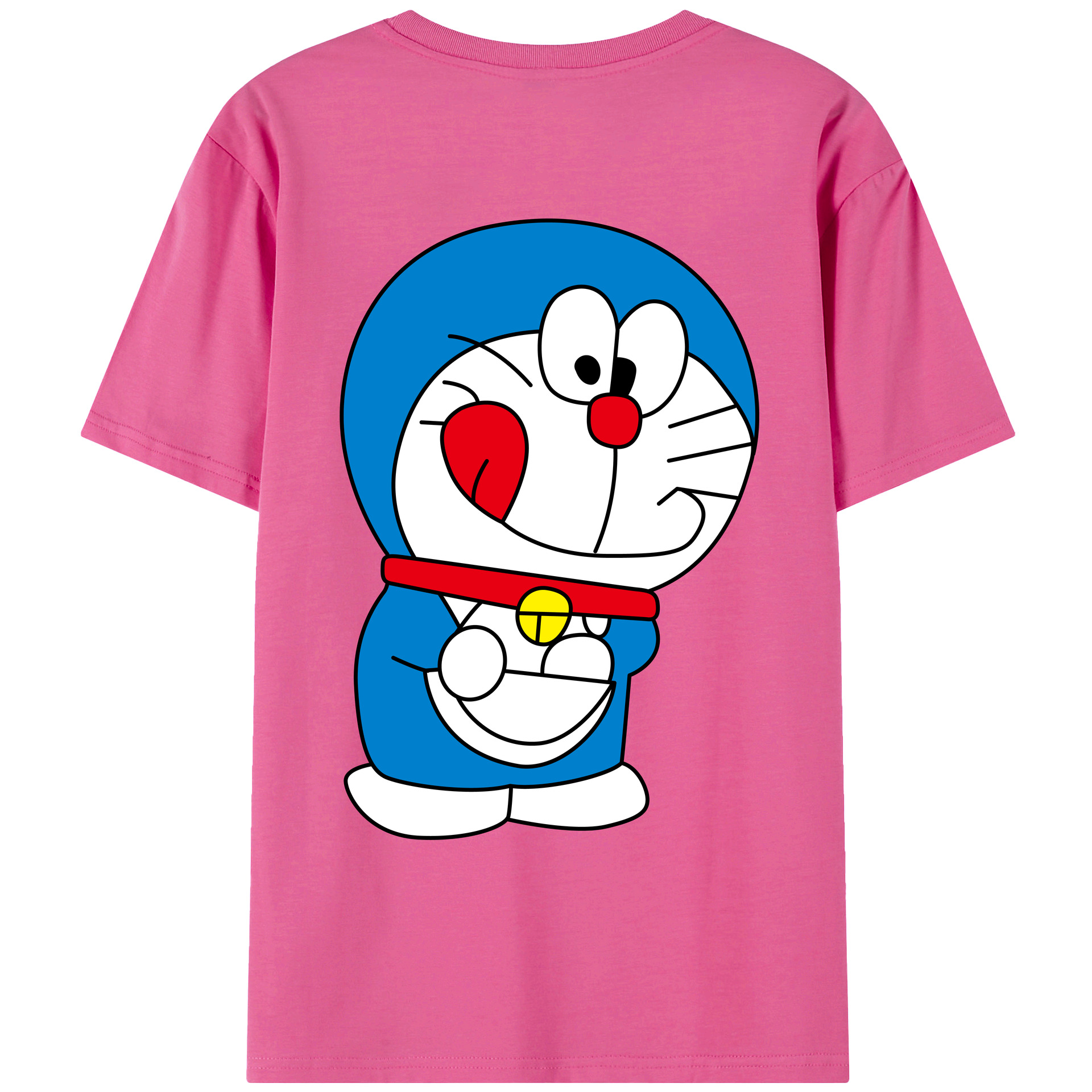 （画像用） ドラえもん Doraemon レディース半袖Tシャツ(バックプリント)