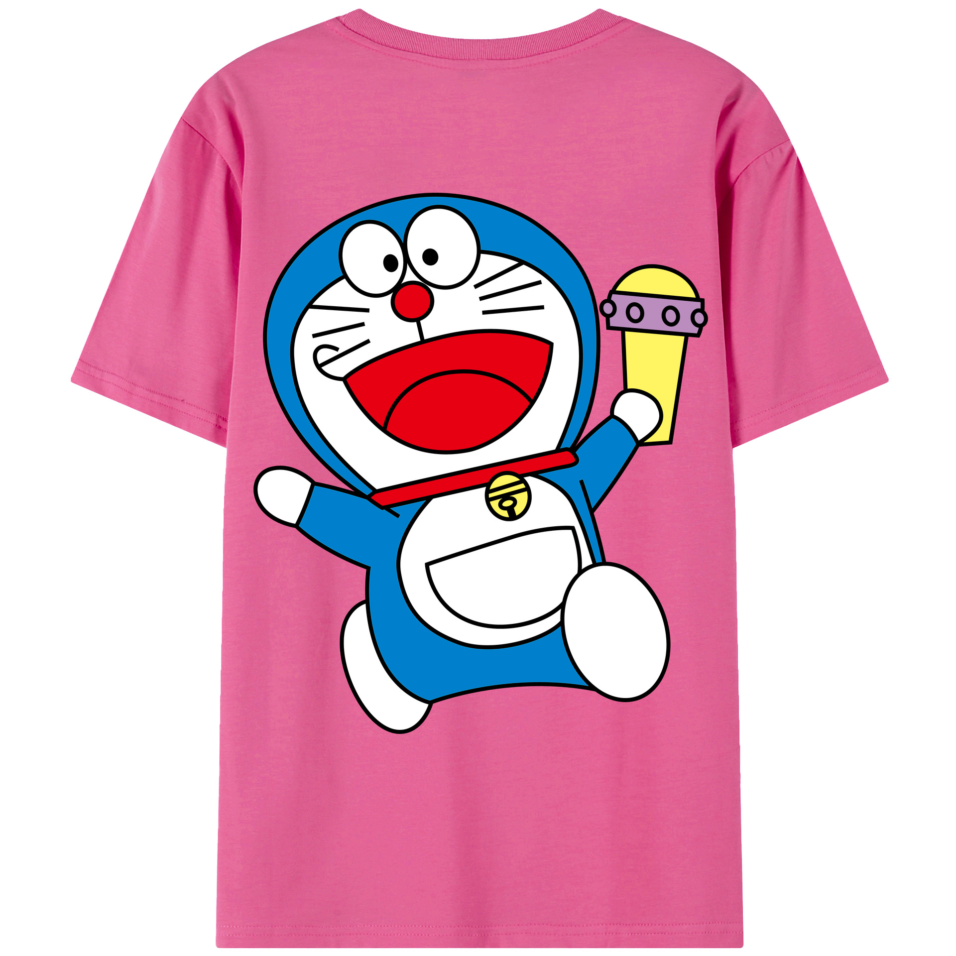 （画像用） ドラえもん Doraemon レディース半袖Tシャツ(バックプリント)