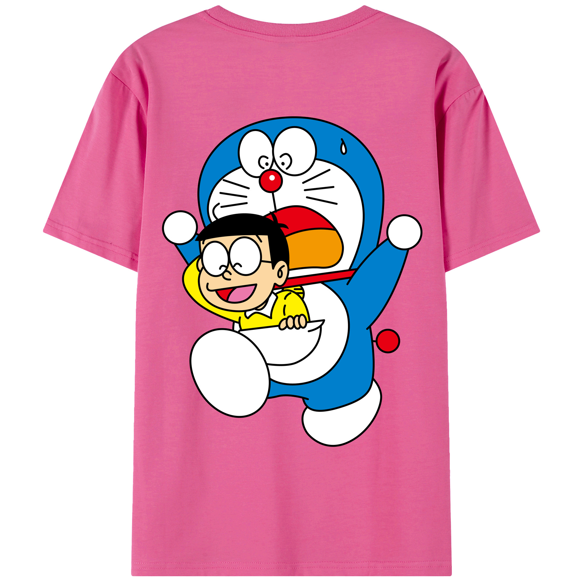 （画像用） ドラえもん Doraemon レディース半袖Tシャツ(バックプリント)