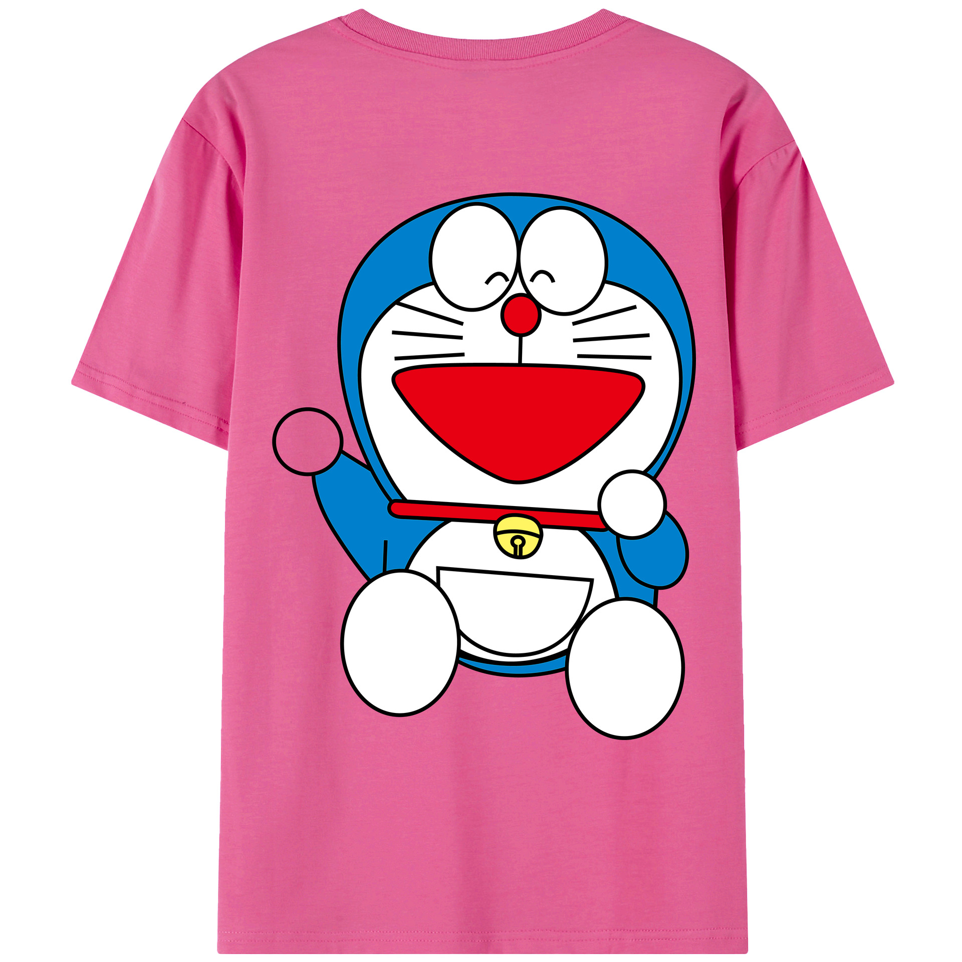 （画像用） ドラえもん Doraemon レディース半袖Tシャツ(バックプリント)