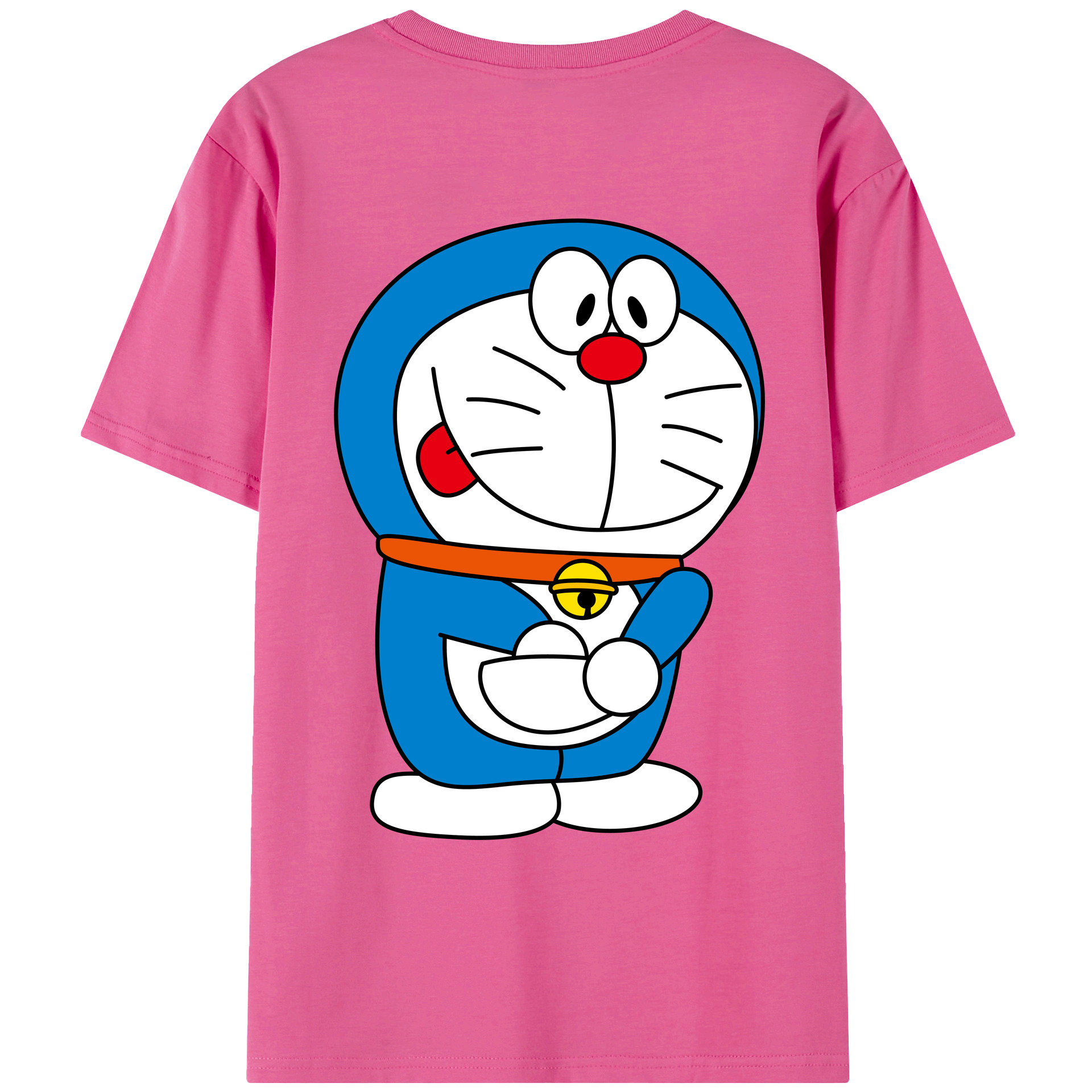 （画像用） ドラえもん Doraemon レディース半袖Tシャツ(バックプリント)