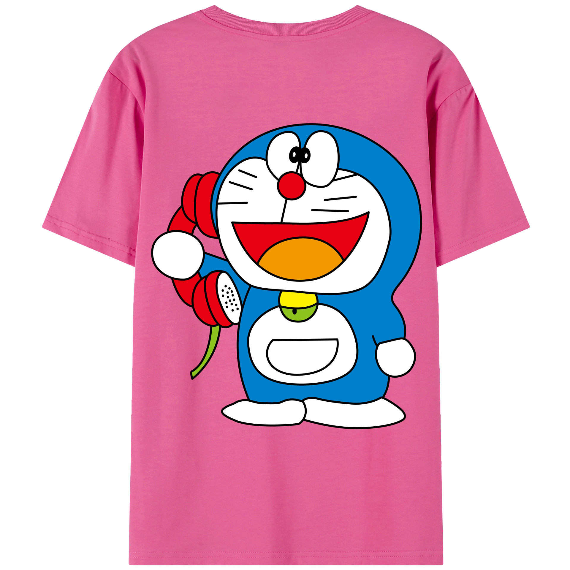 （画像用） ドラえもん Doraemon レディース半袖Tシャツ(バックプリント)